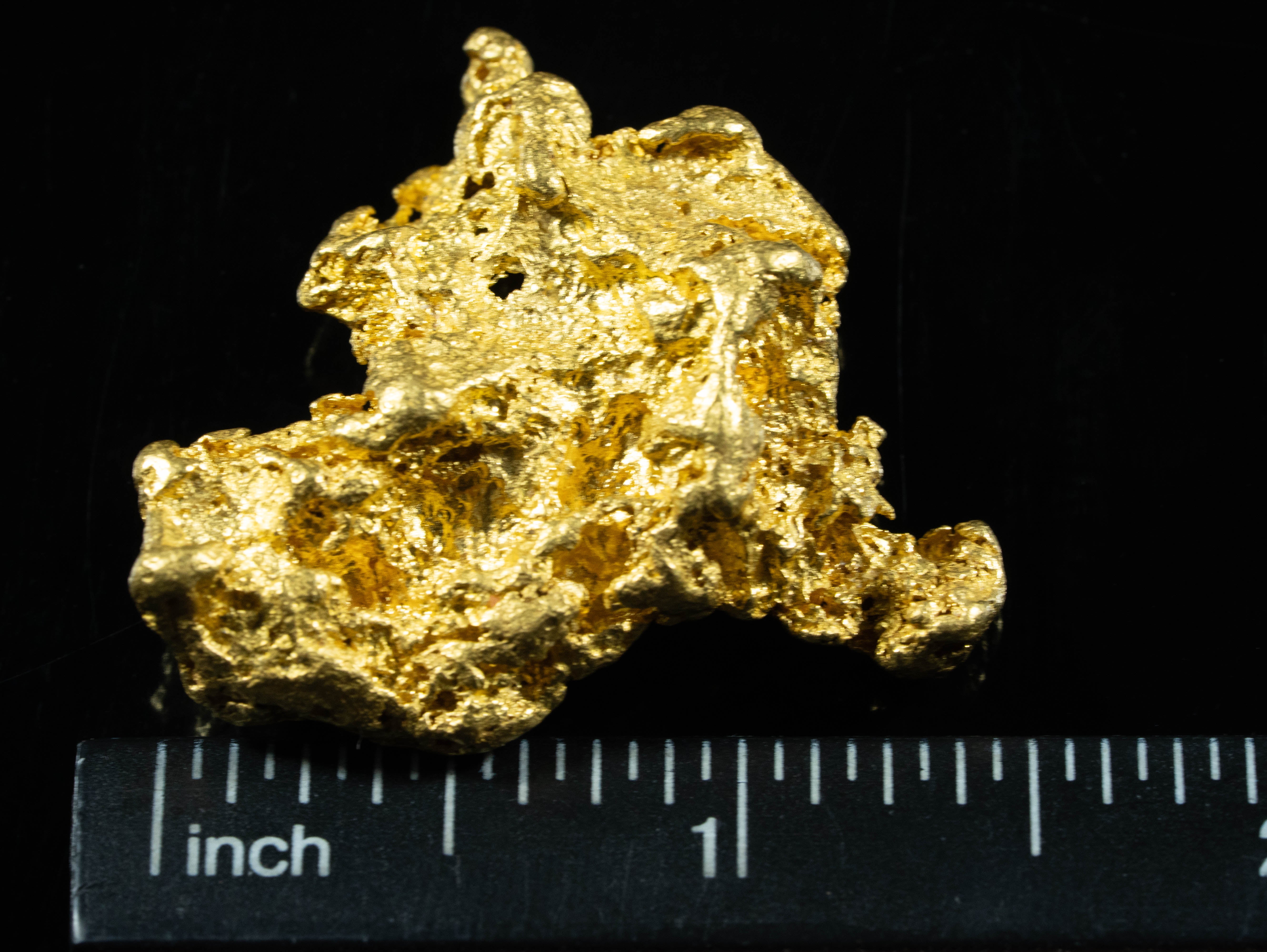#1206 Natural Gold Nugget Australian 47.33 Grams Genuine
