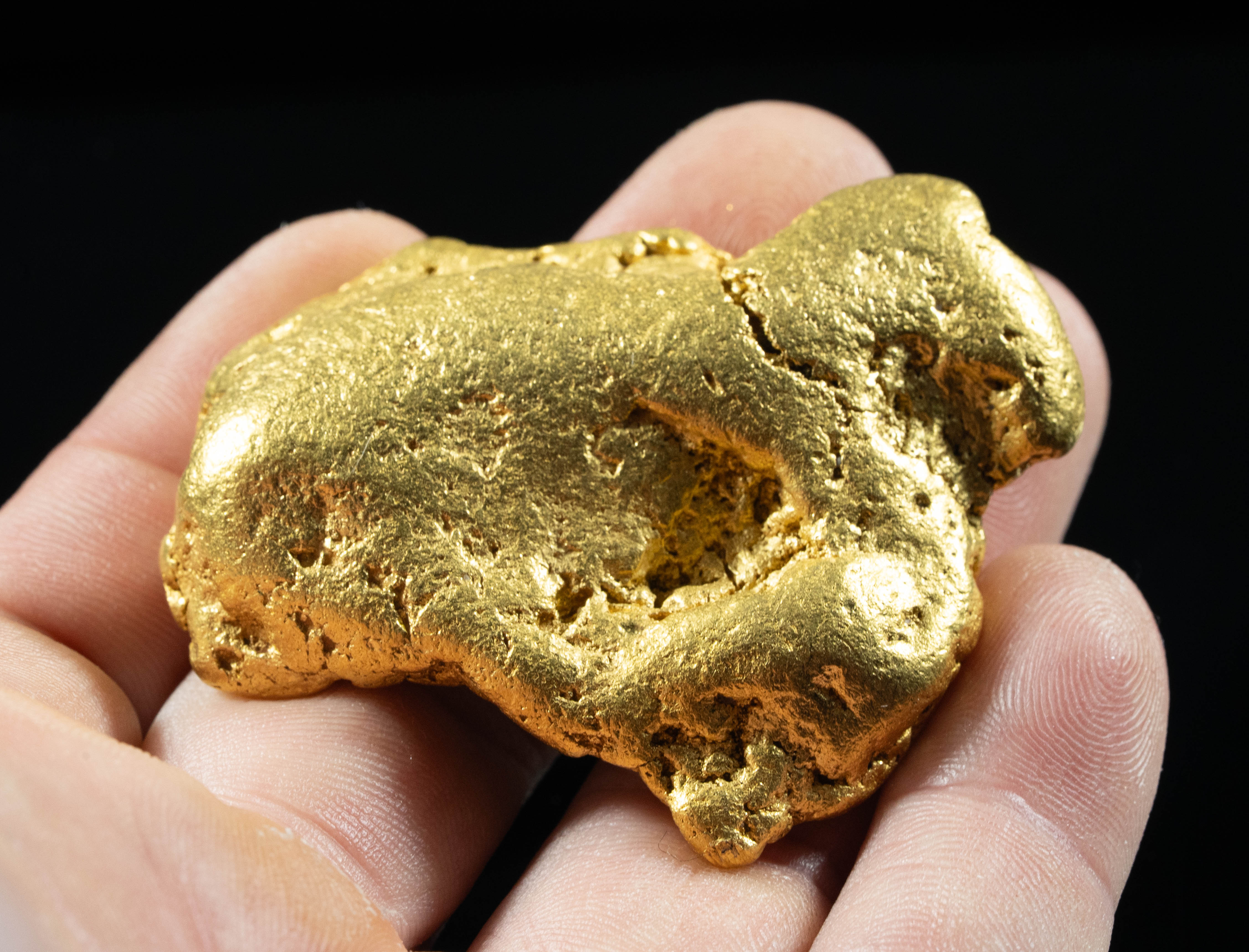 Large Australian Gold Nugget 175.10 Grams 5.63 Troy Ounces.