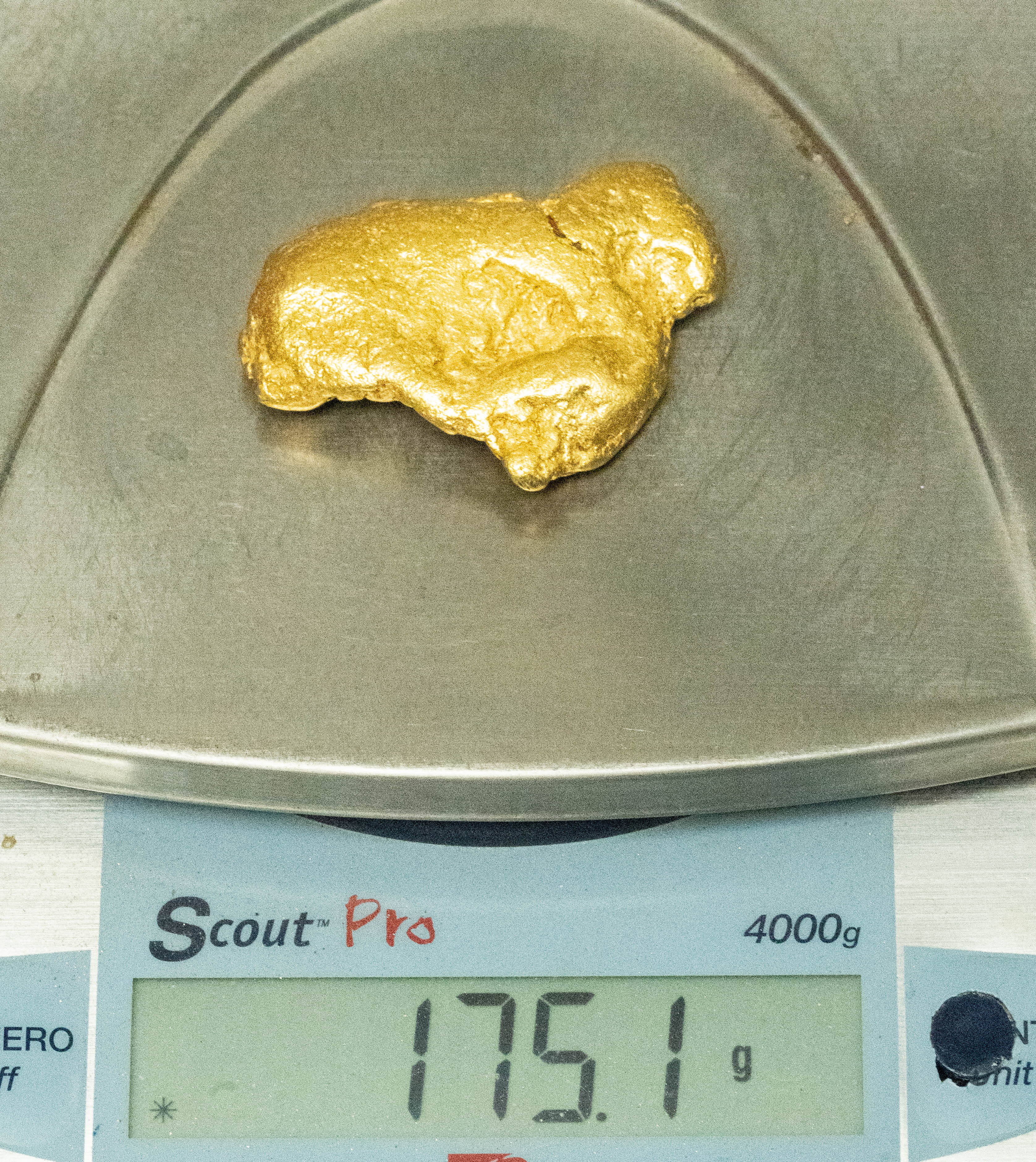 Large Australian Gold Nugget 175.10 Grams 5.63 Troy Ounces.