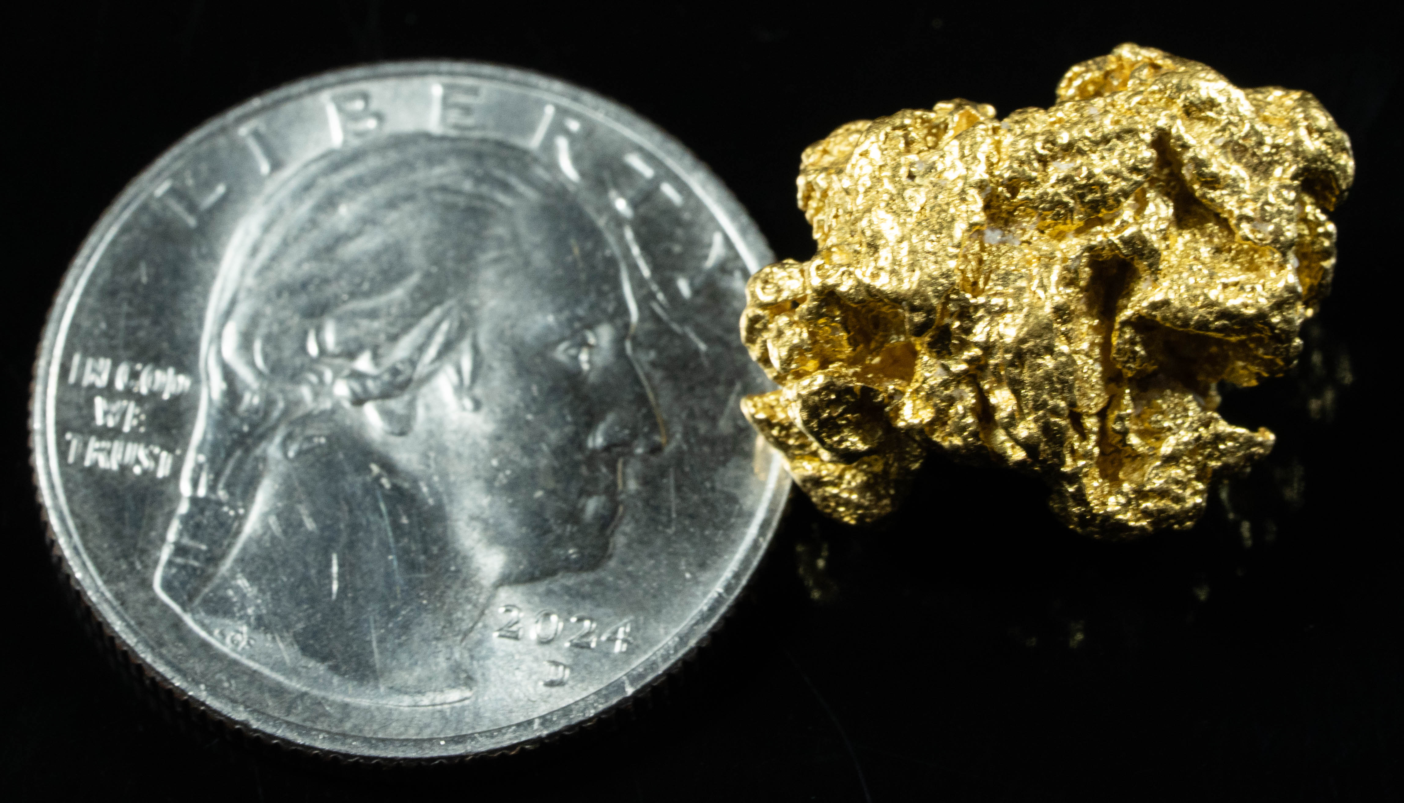#1172 Natural Gold Nugget Australian 8.90 Grams Genuine