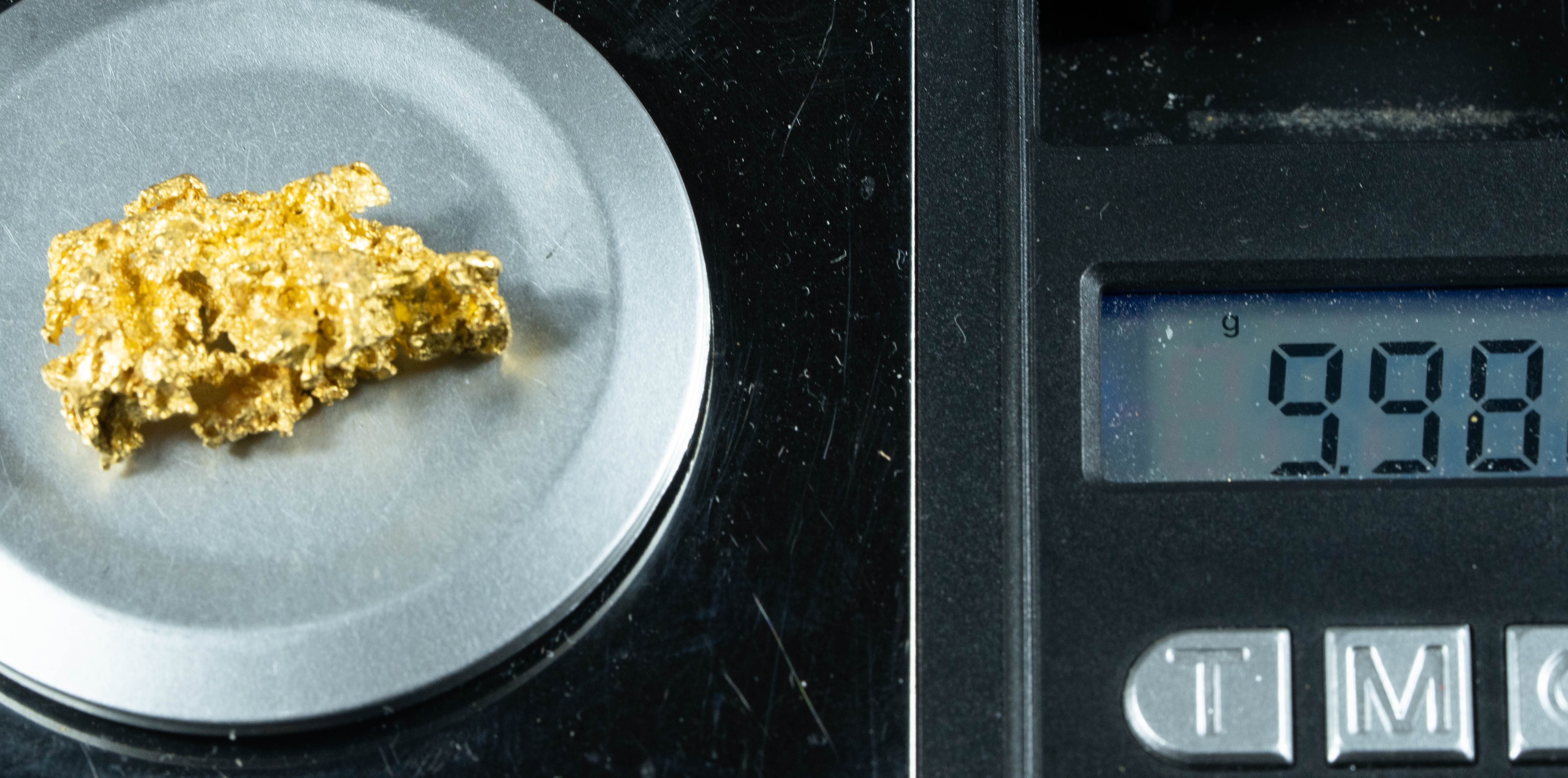 #1173 Natural Gold Nugget Australian 9.98 Grams Genuine