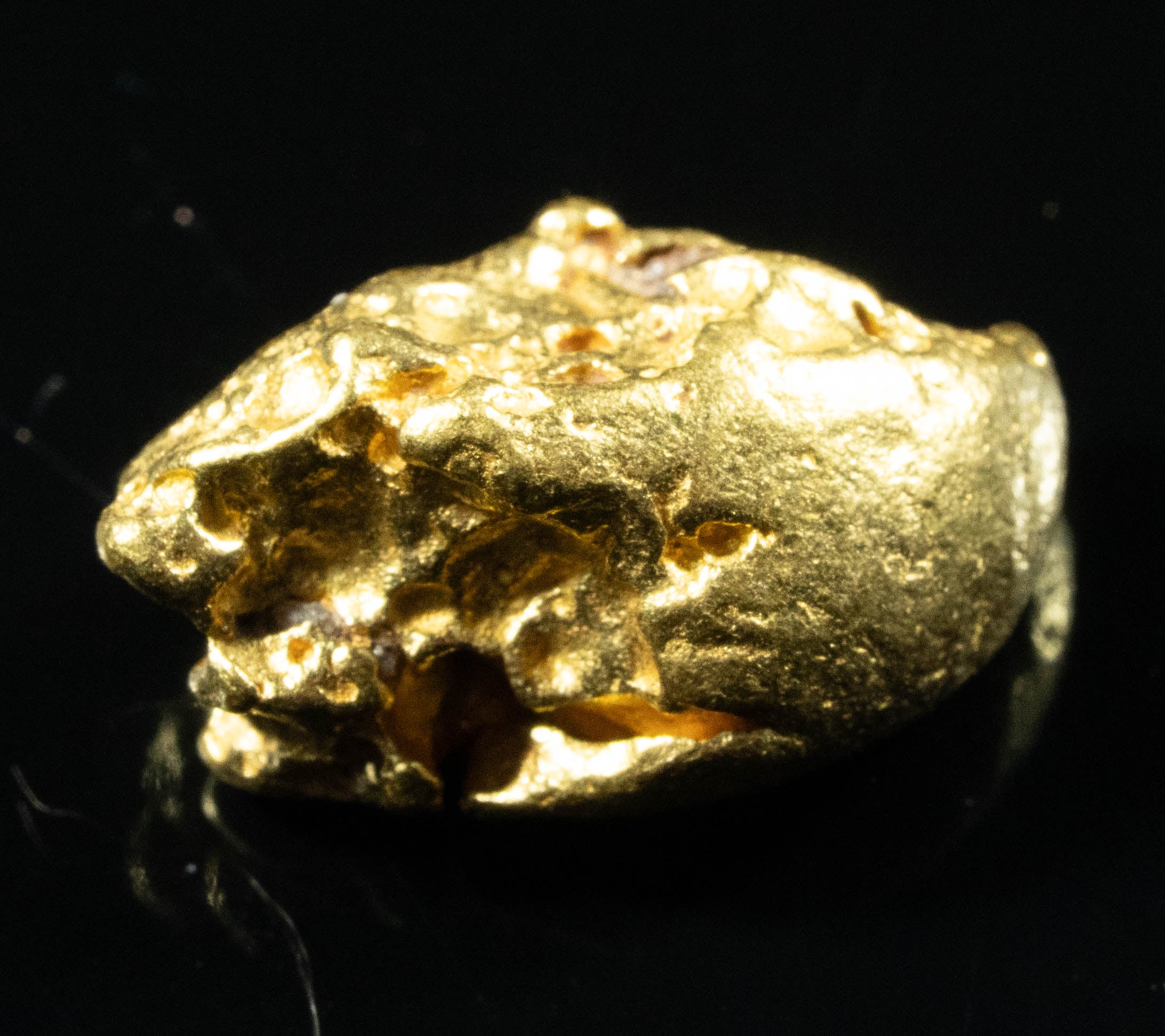 #1175 Natural Gold Nugget Australian 8.74 Grams Genuine