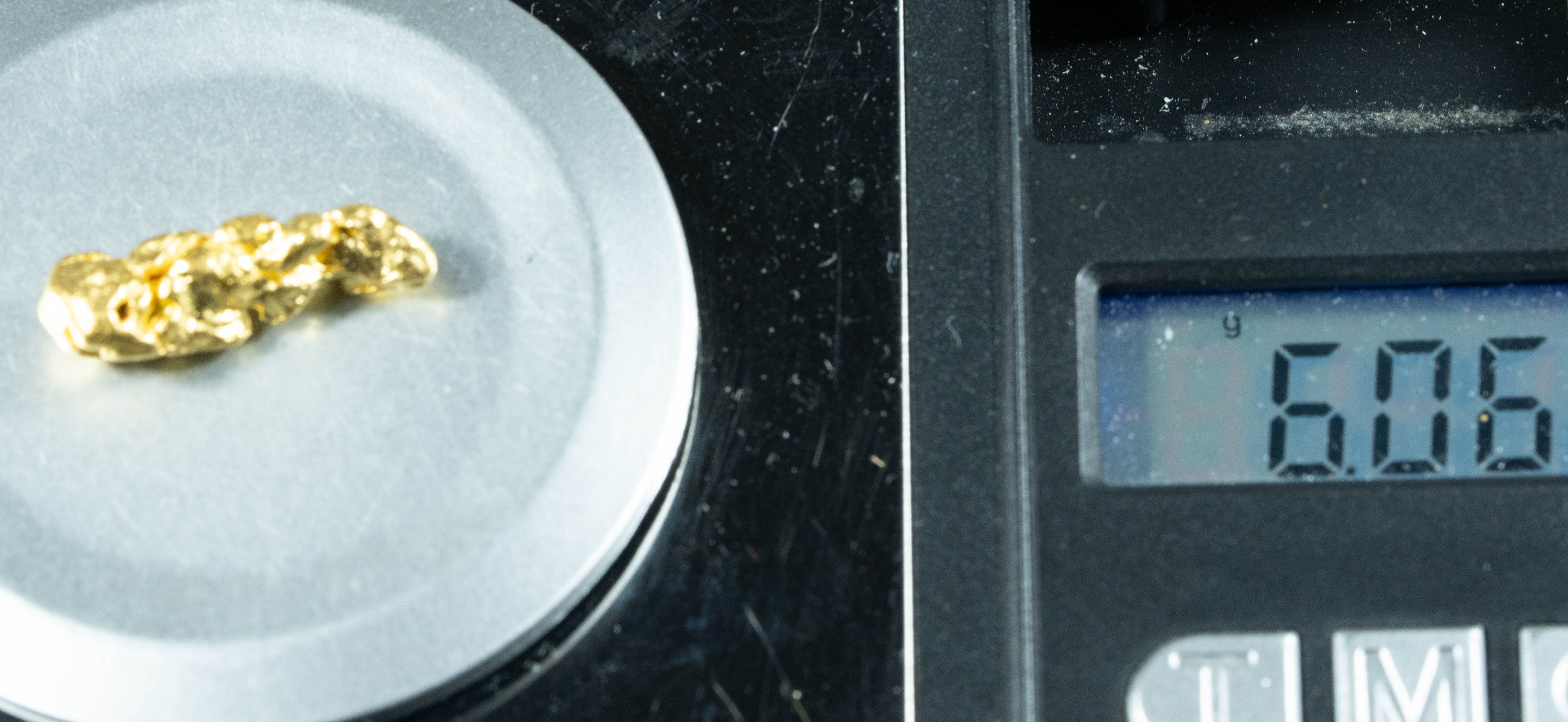 #1178 Natural Gold Nugget Australian 6.06 Grams Genuine