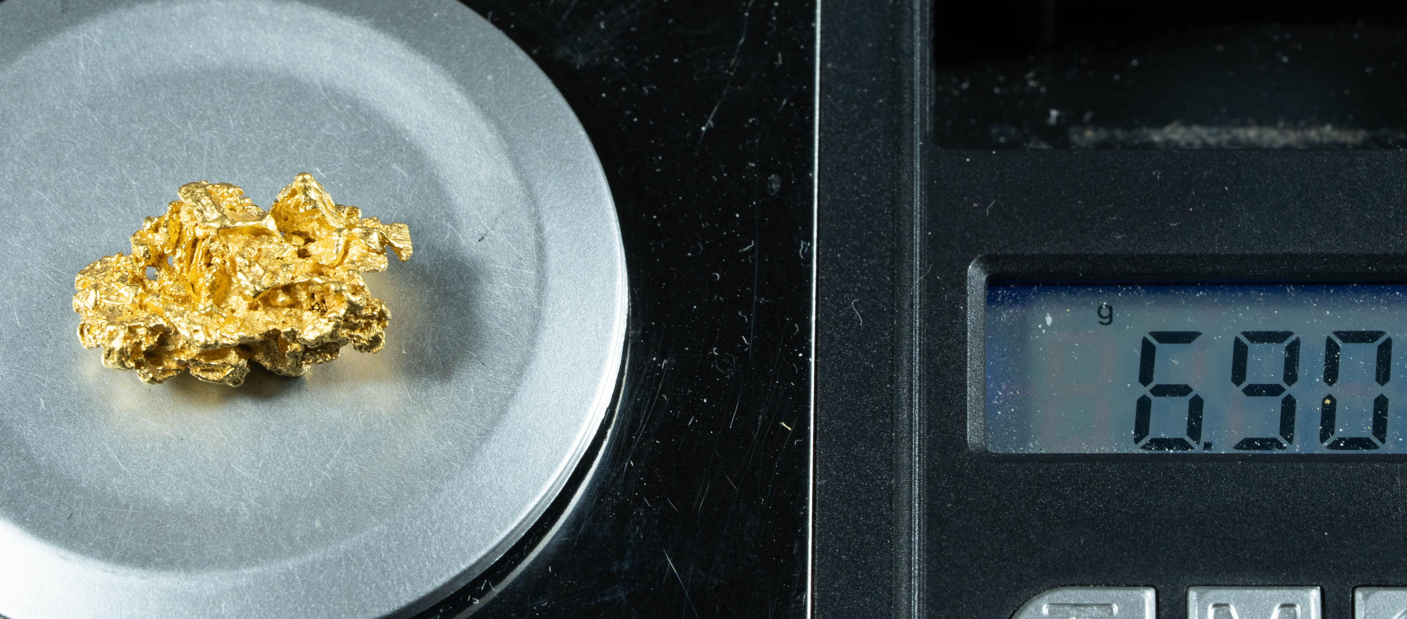 #1179 Natural Gold Nugget Australian 6.90 Grams Genuine