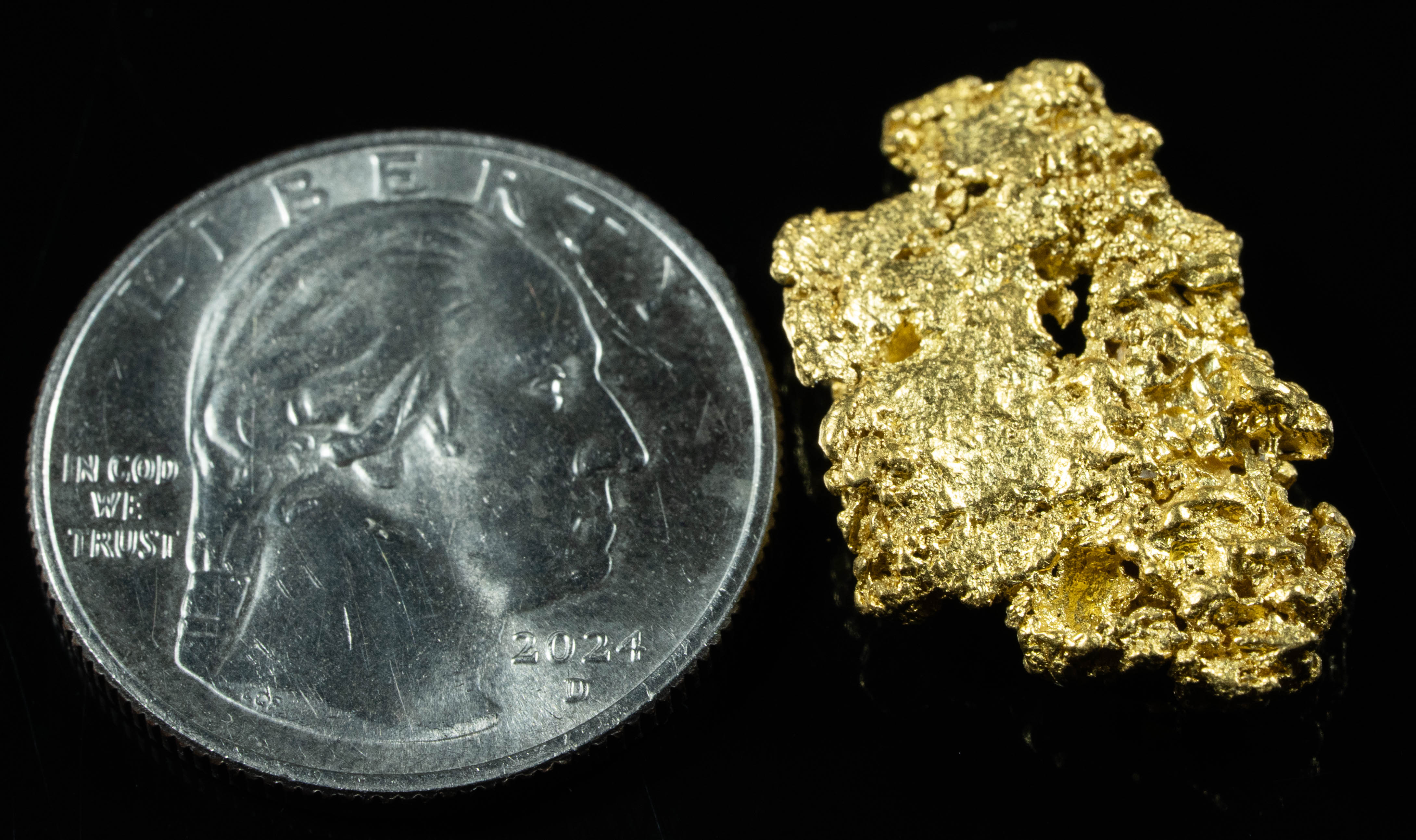 #1181 Natural Gold Nugget Australian 7.15 Grams Genuine