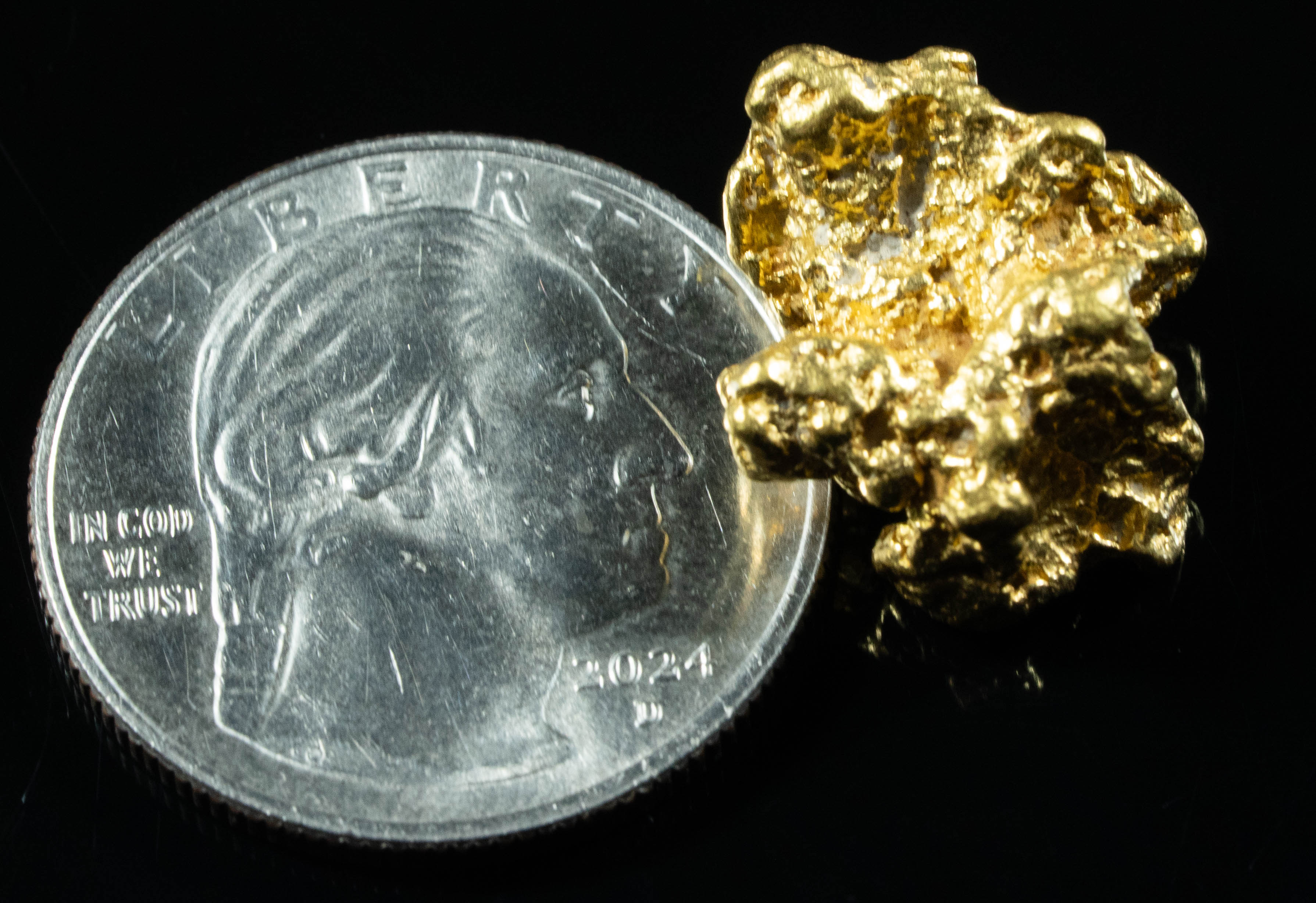 #1182 Natural Gold Nugget Australian 8.51 Grams Genuine