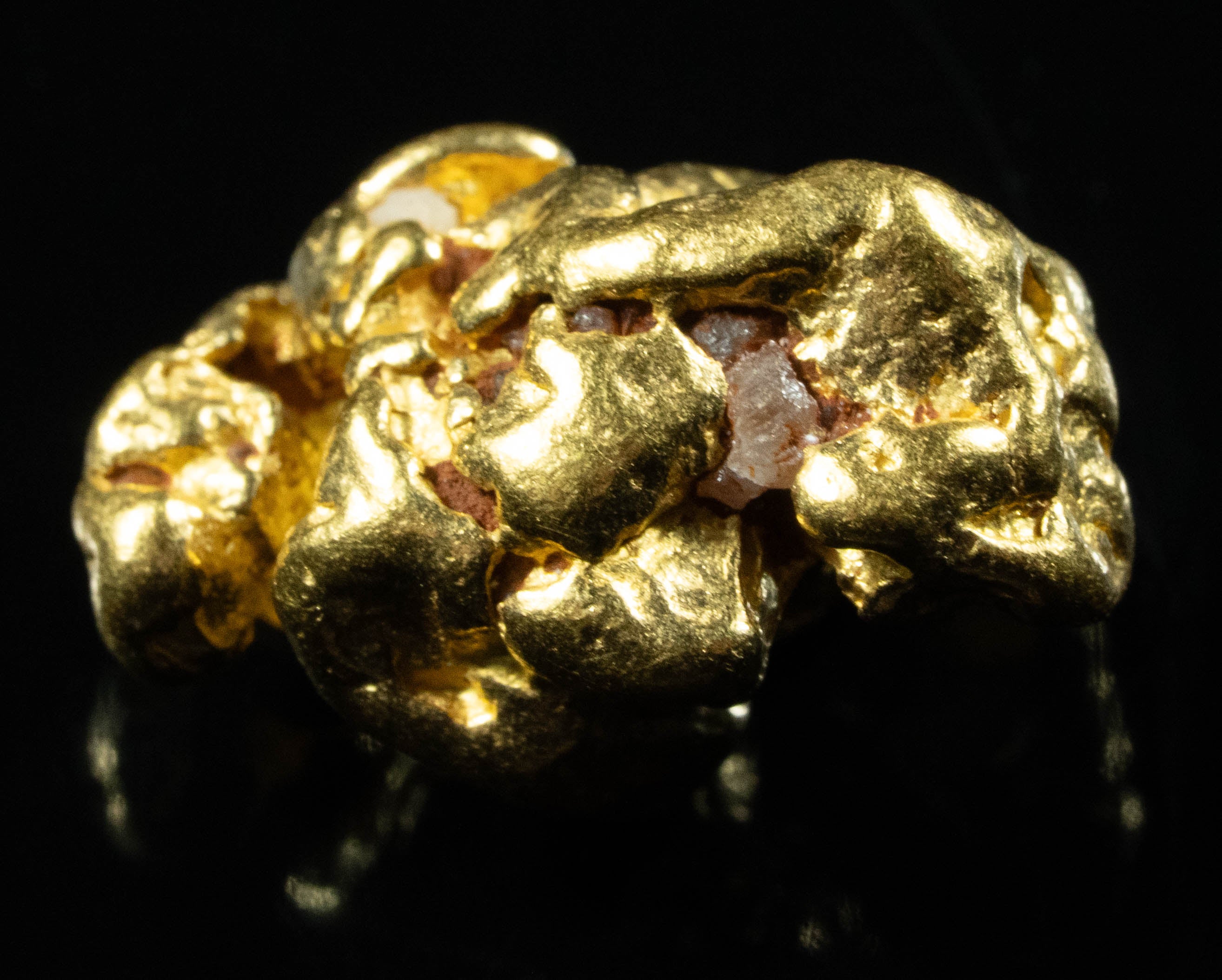 #1184 Natural Gold Nugget Australian 6.32 Grams Genuine