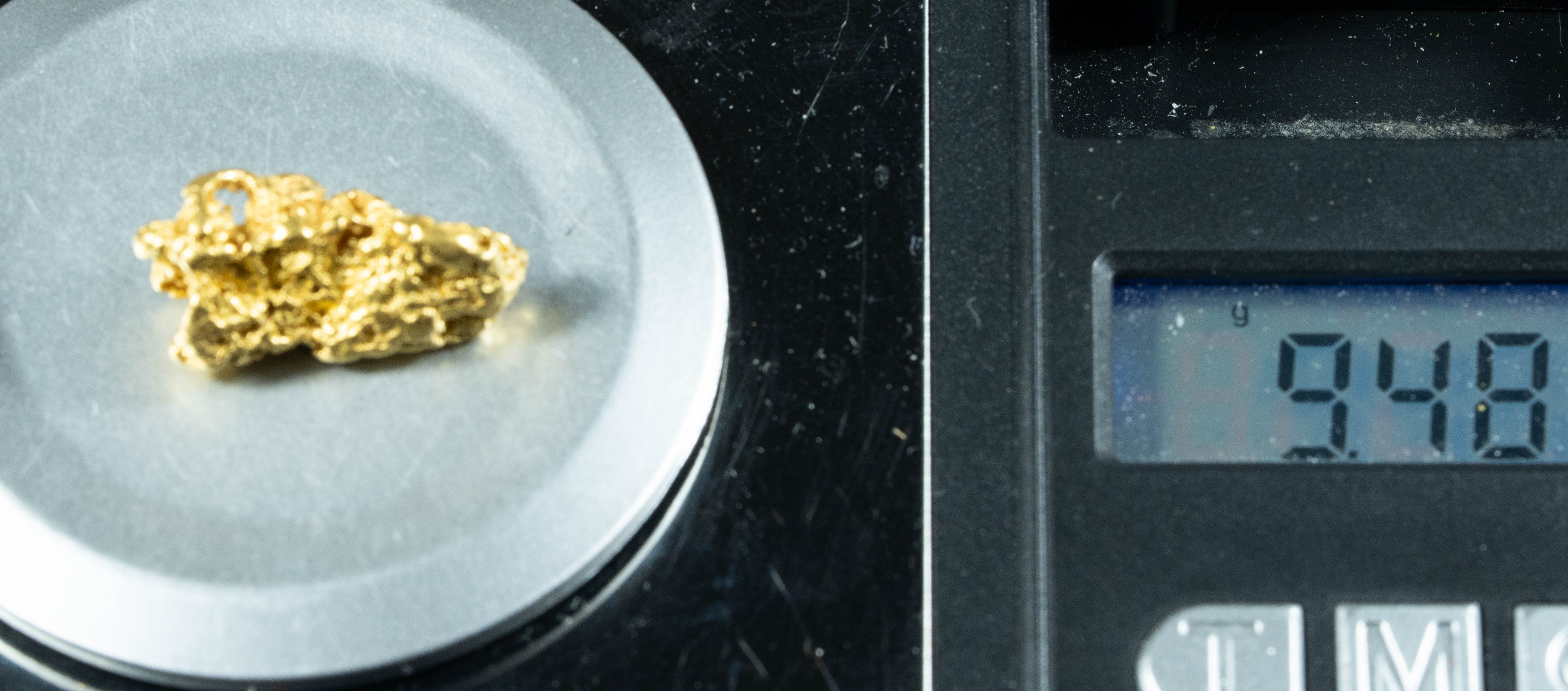 #1186 Natural Gold Nugget Australian 9.48 Grams Genuine