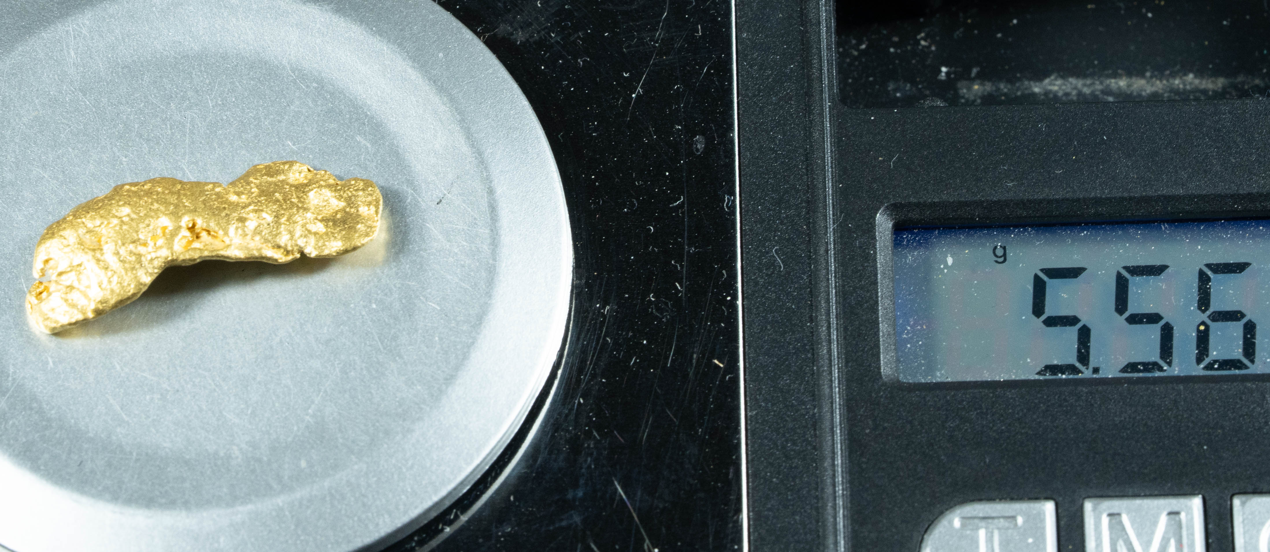 #1188 Natural Gold Nugget Australian 5.56 Grams Genuine