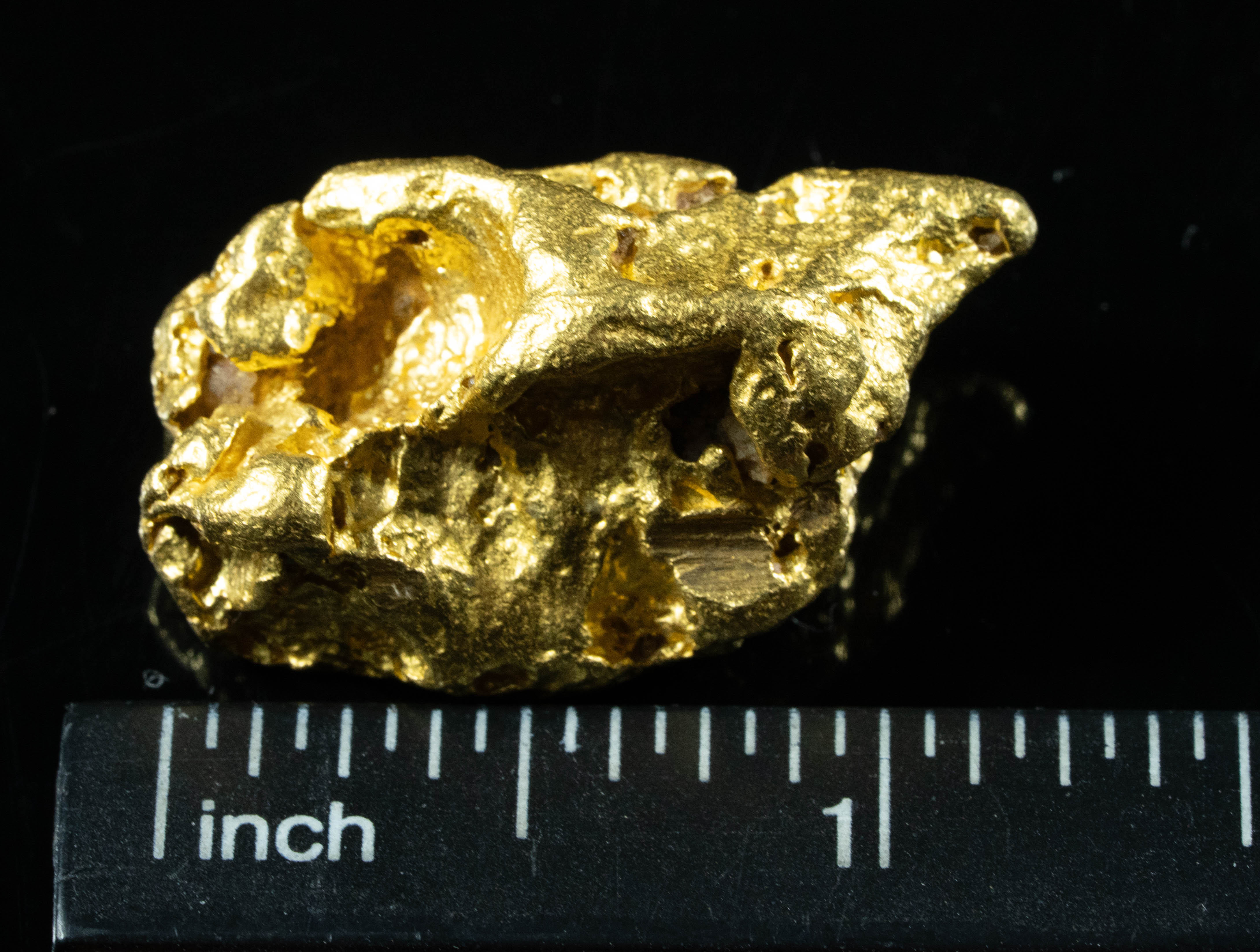 #1210 Natural Gold Nugget Australian 39.67 Grams Genuine