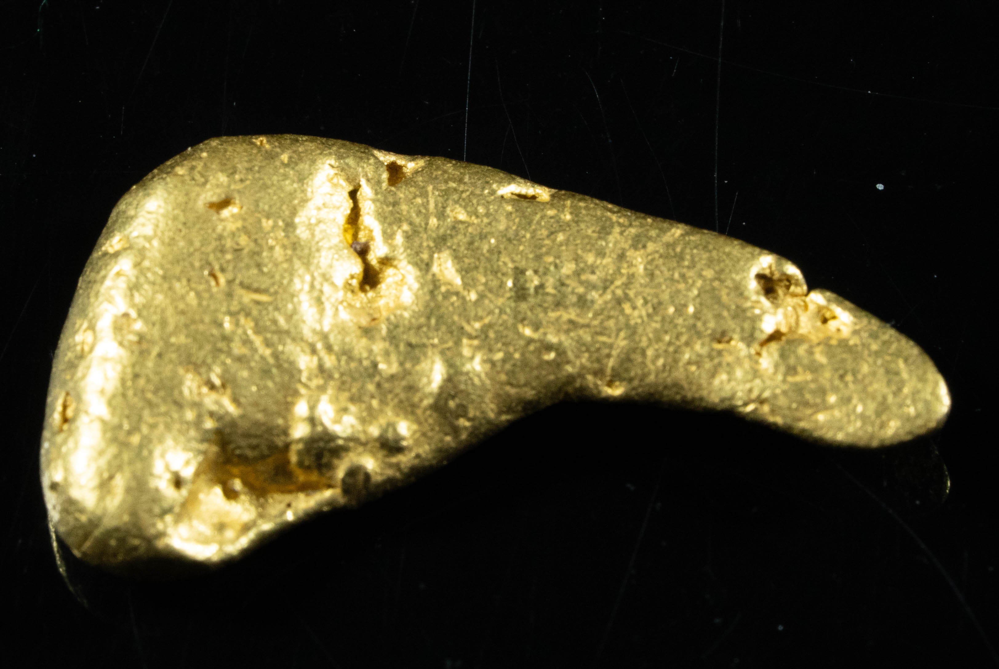 #1086 Natural Gold Nugget Australian 8.29 Grams Genuine