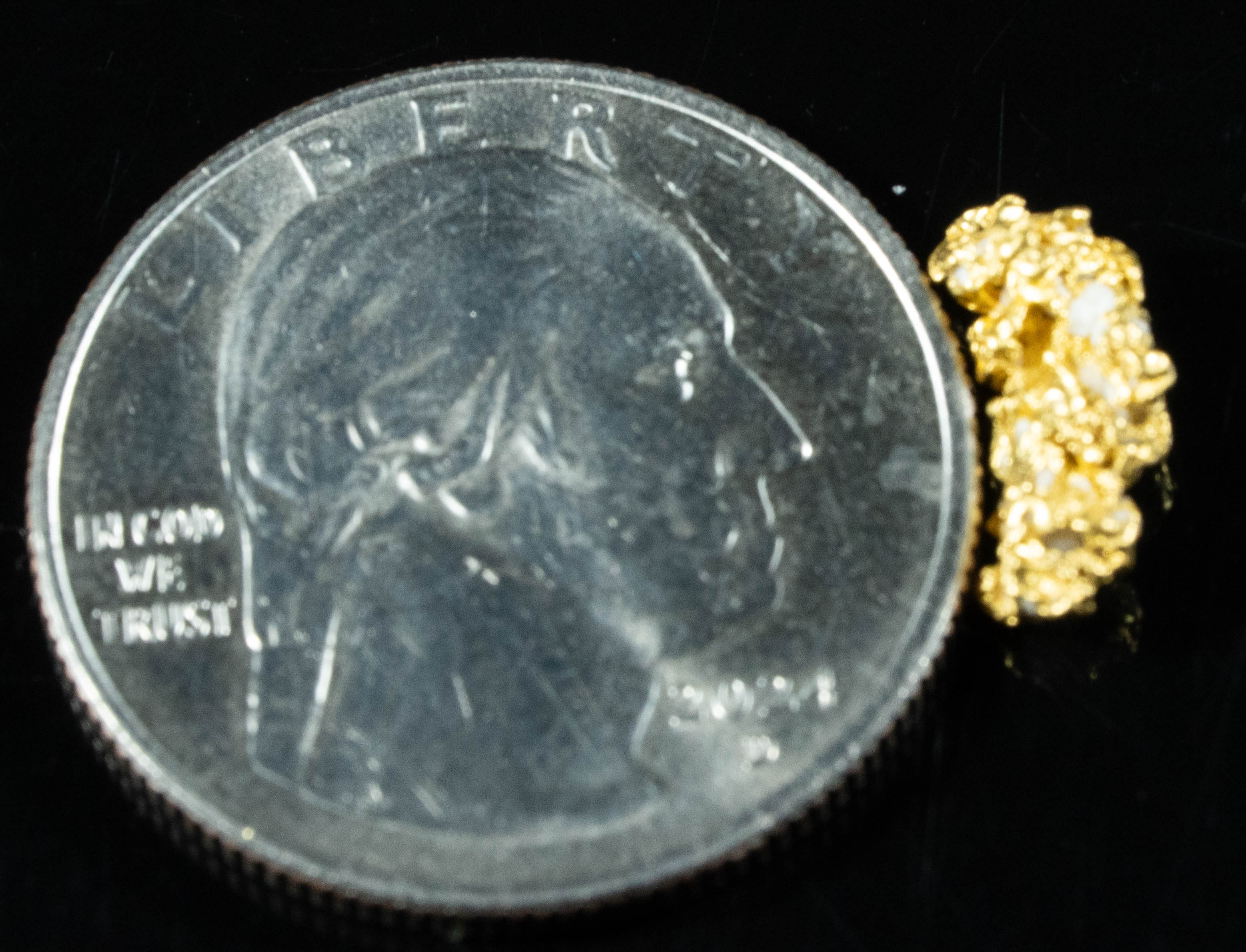 #881 Natural Gold Nugget Australian .74 Grams Genuine