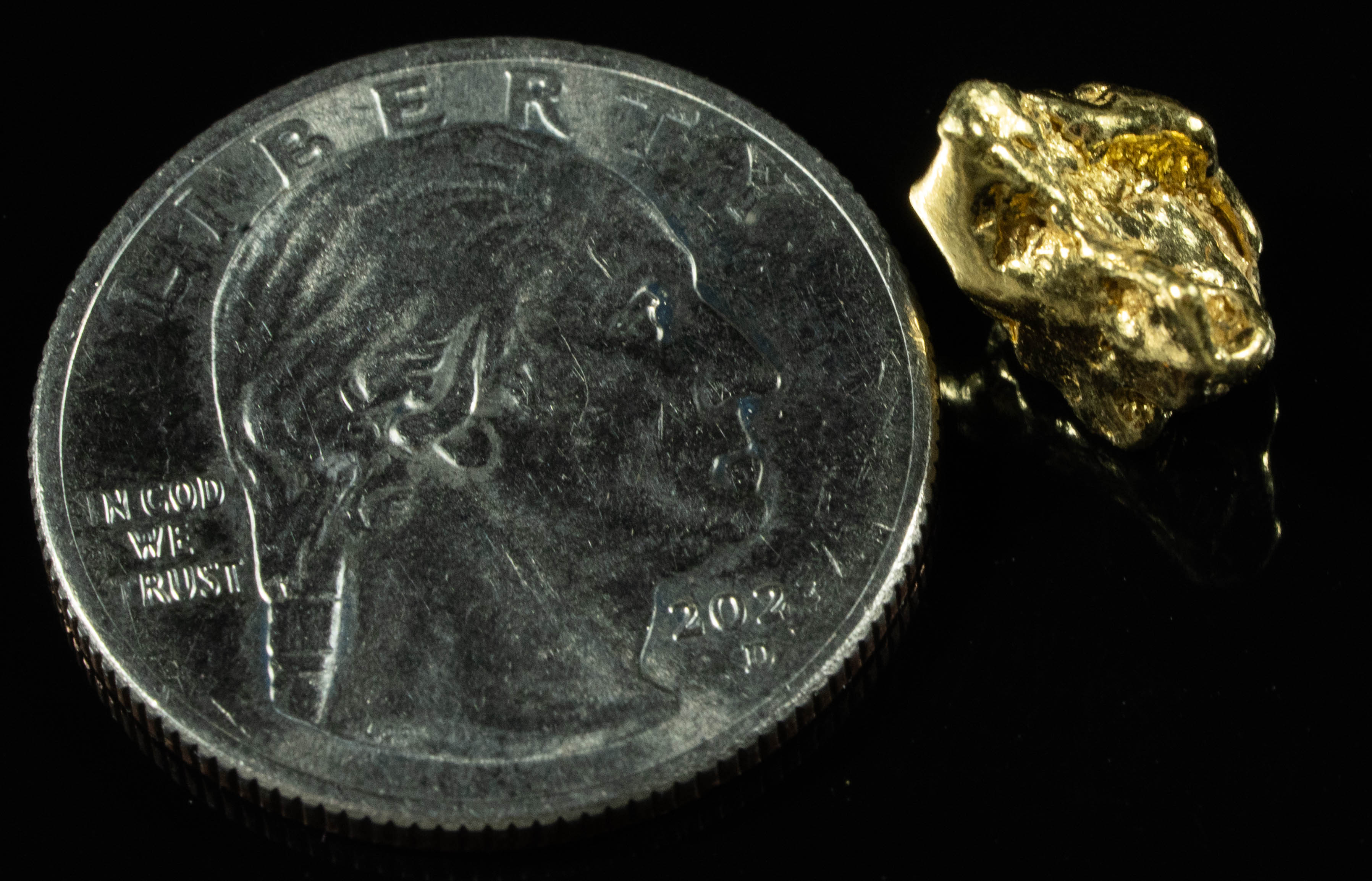 #209 Alaskan BC Natural Gold Nugget 2.90 Grams Genuine