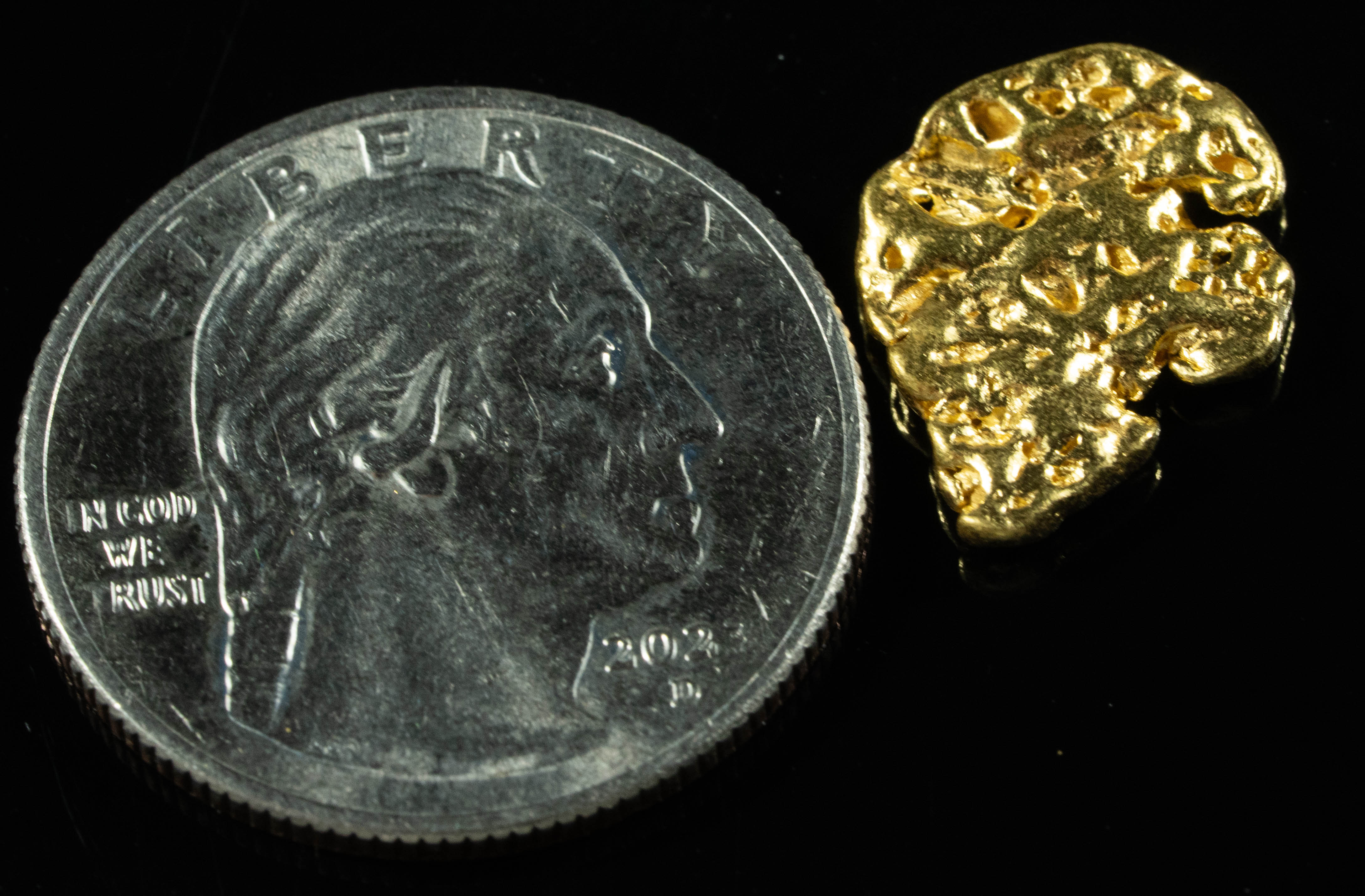 #281 Alaskan BC Natural Gold Nugget 2.78 Grams Genuine
