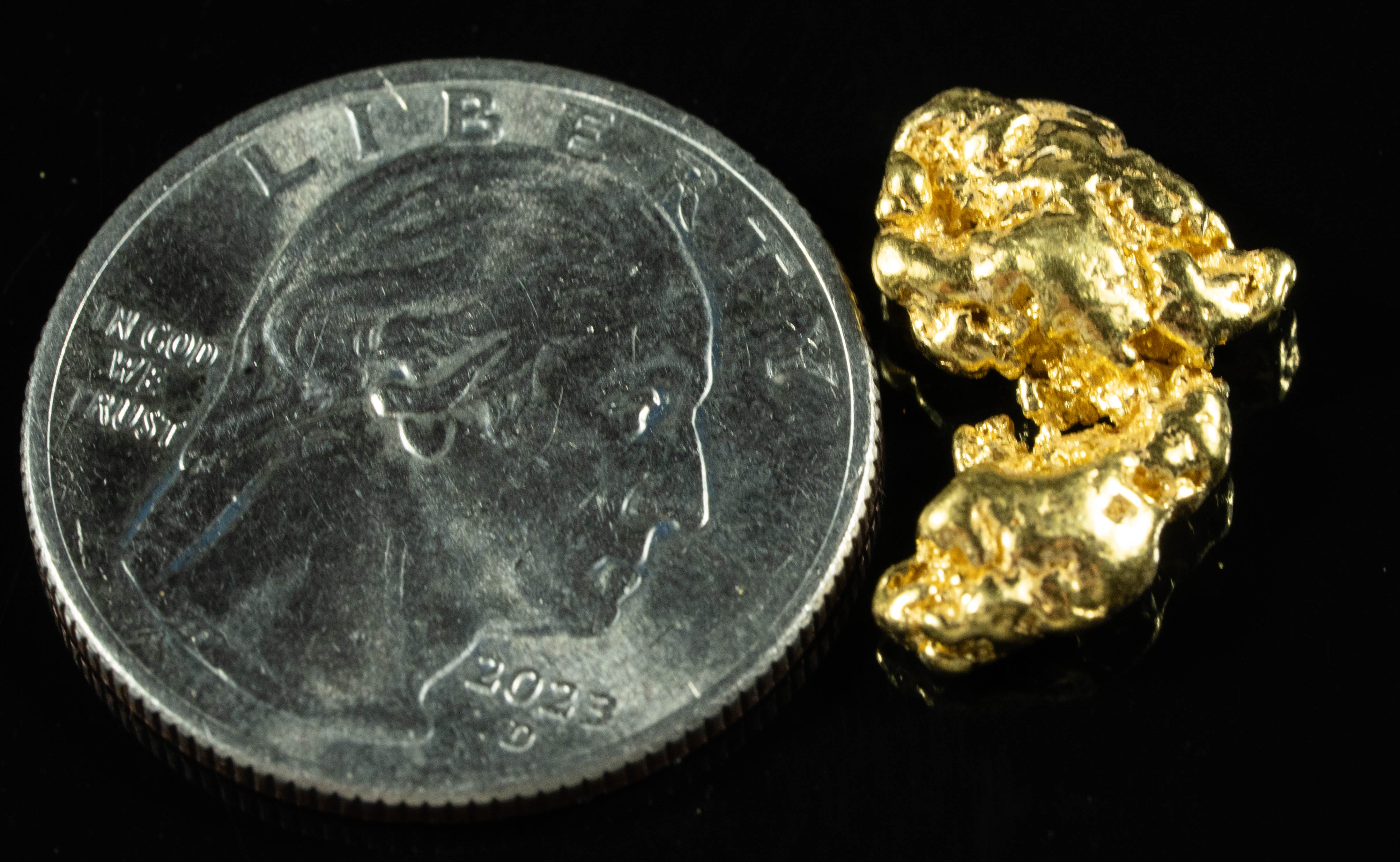 #302 Alaskan BC Natural Gold Nugget 4.27 Grams Genuine