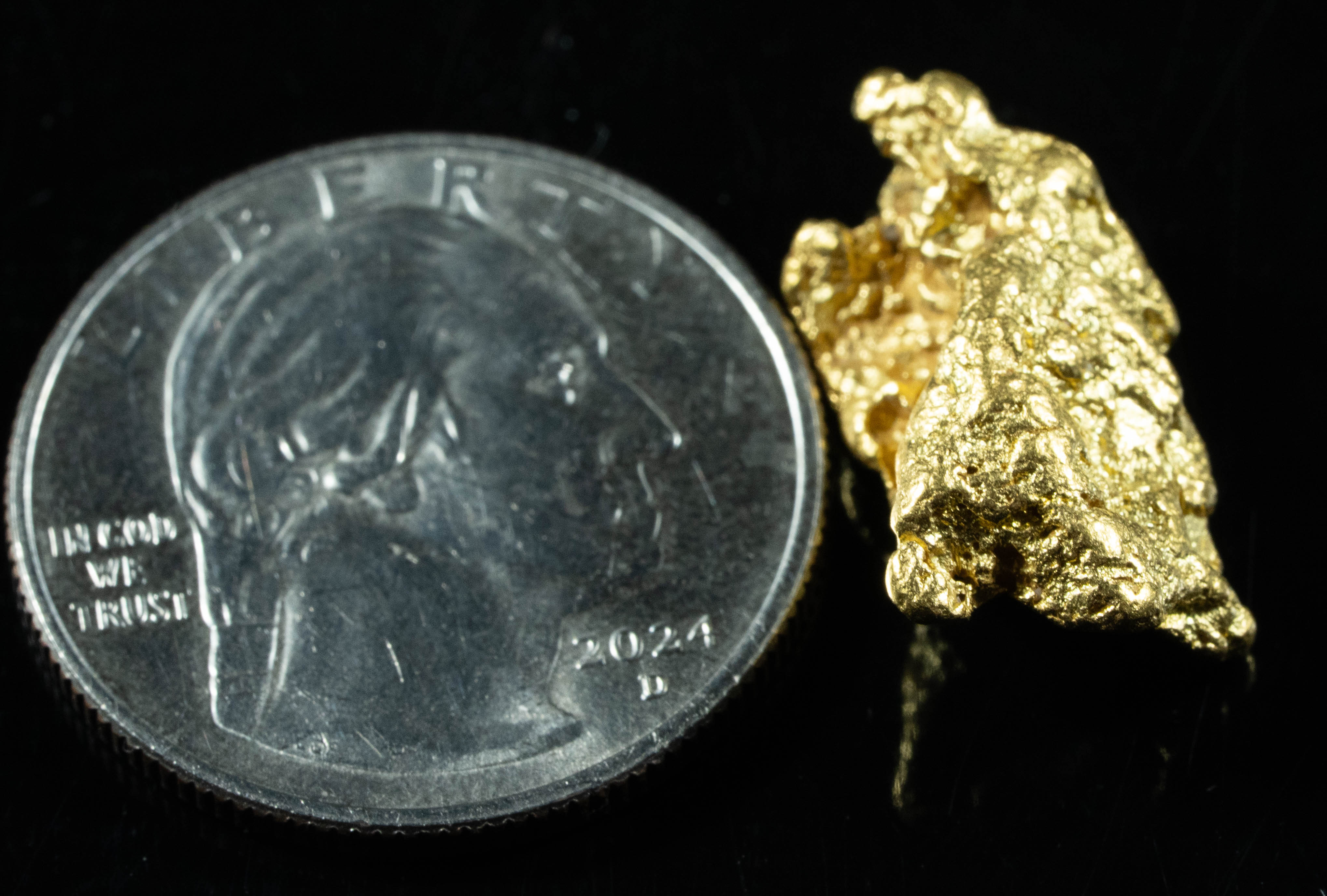 #1113 Natural Gold Nugget Australian 8.73 Grams Genuine