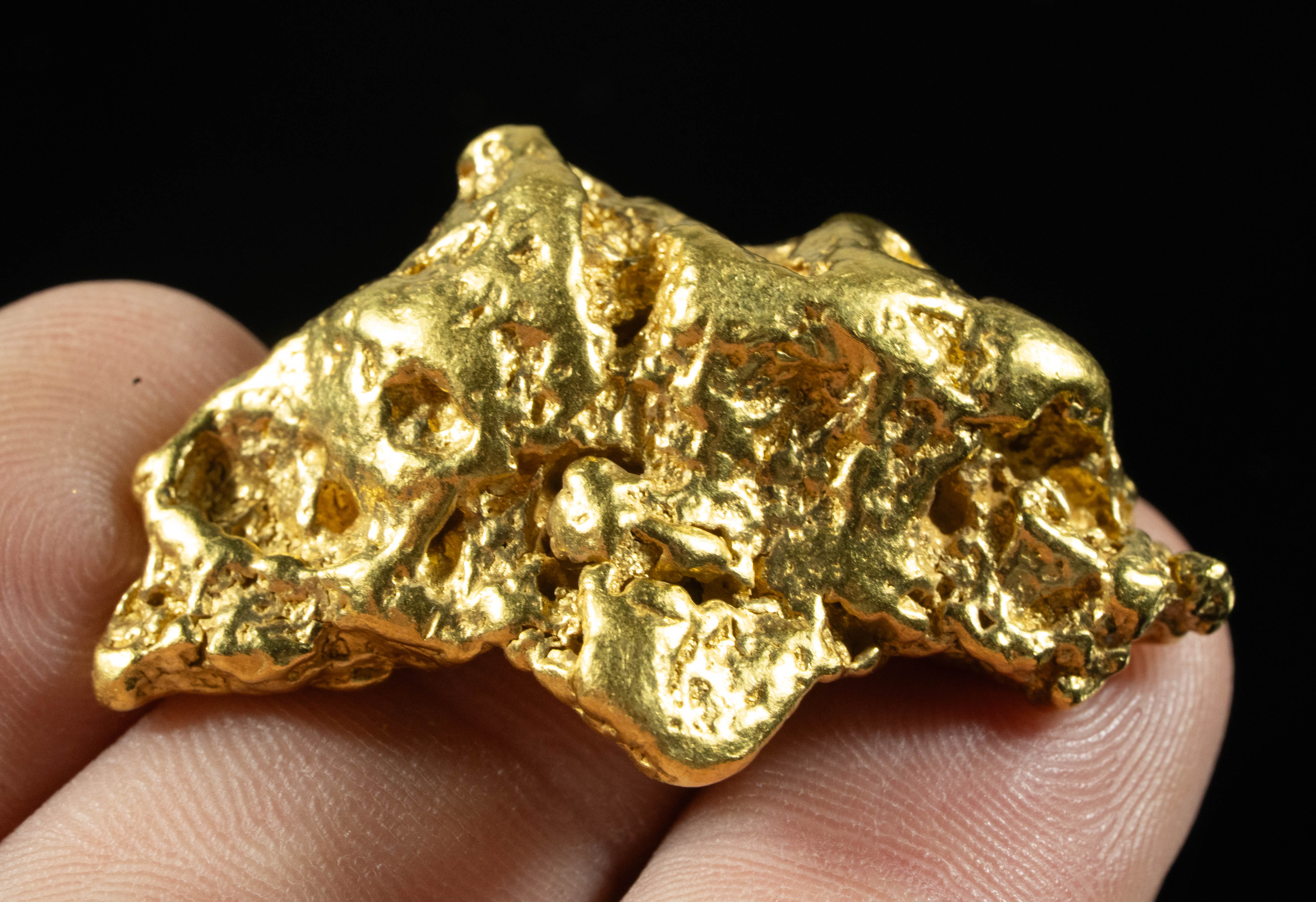 Large Australian Gold Nugget 56.00 Grams 1.80 Troy Ounces.