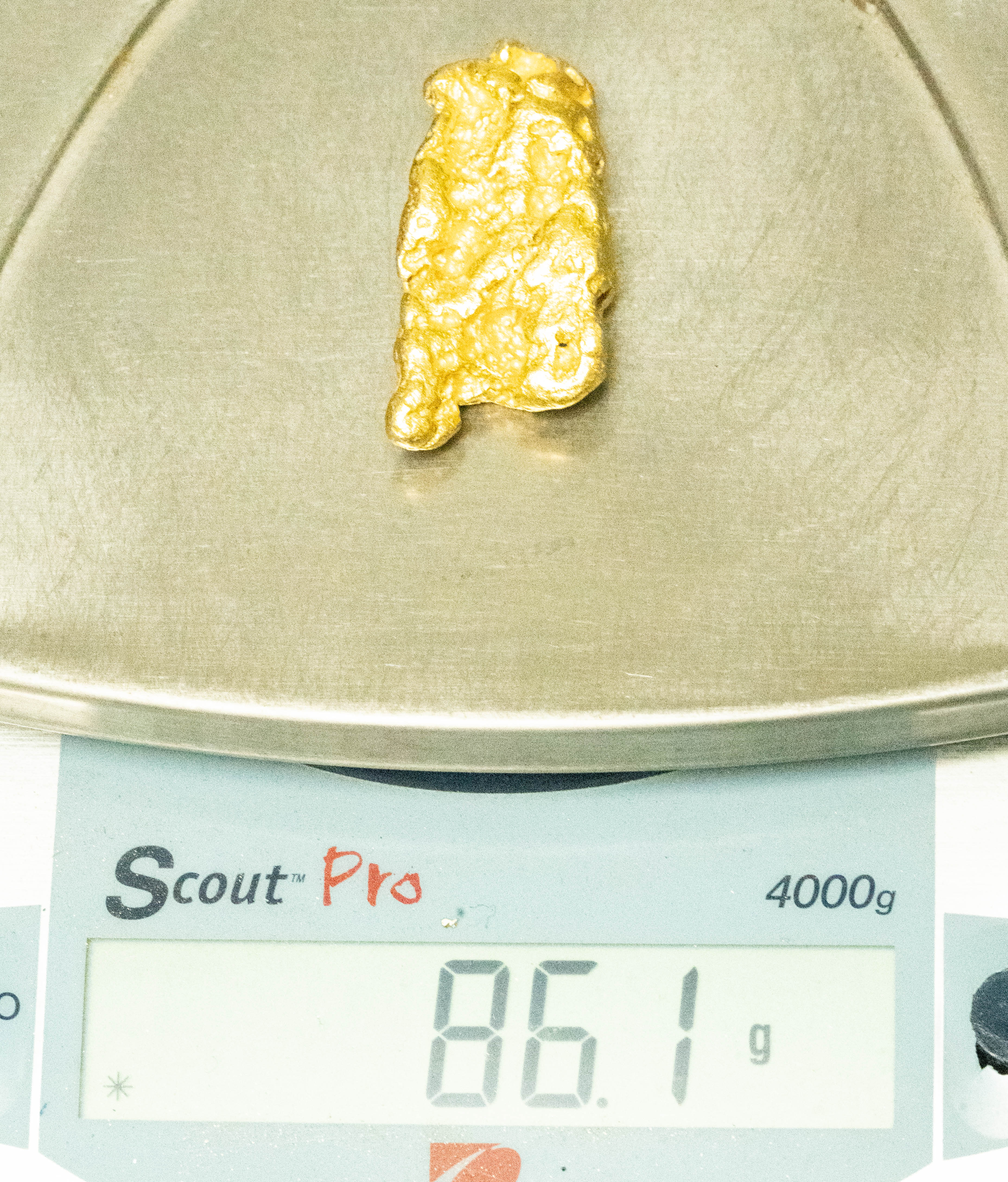 Large Australian Gold Nugget 86.1 Grams 2.76 Troy Ounces.