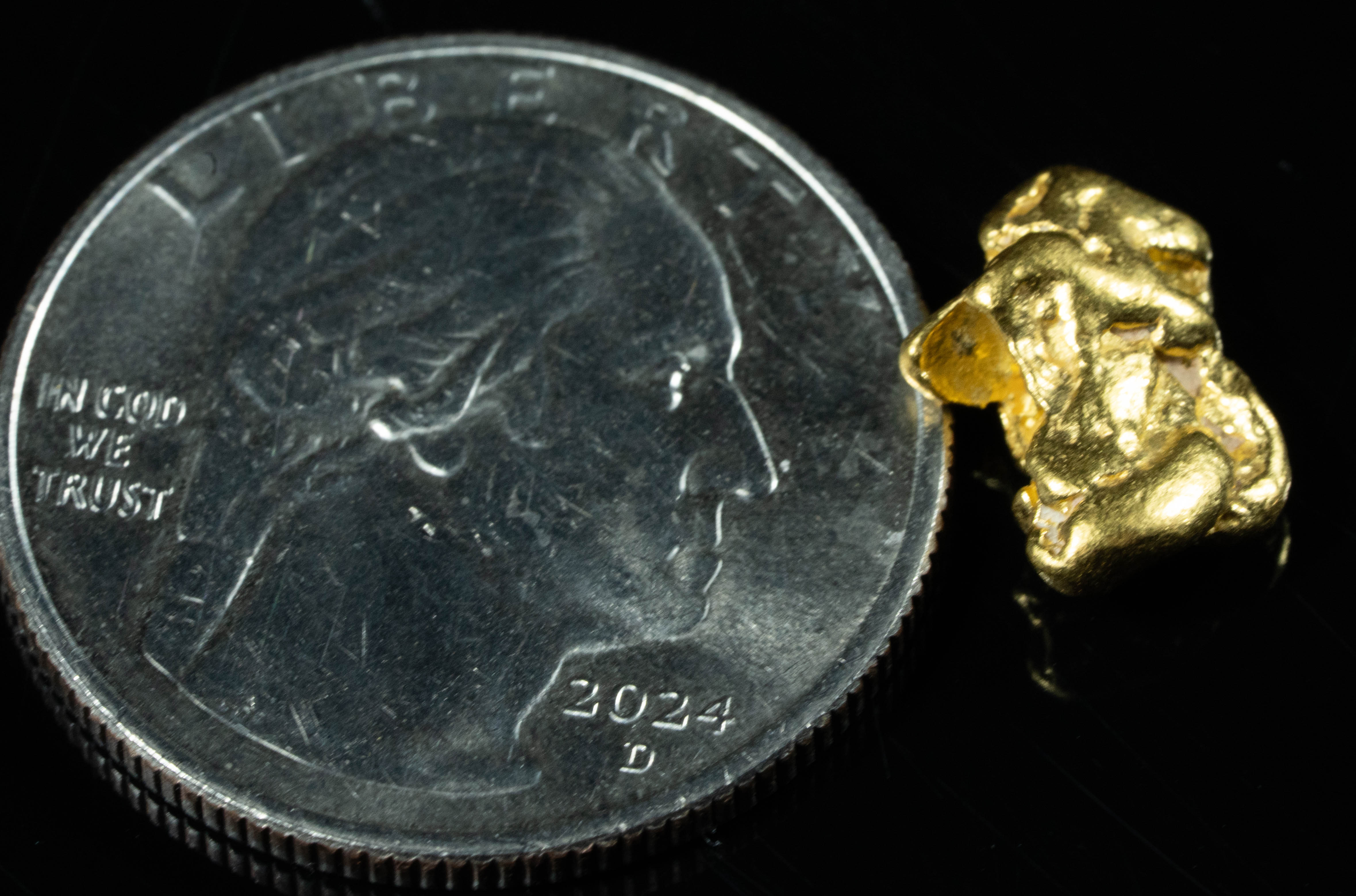 #993 Natural Gold Nugget Australian 2.60 Grams Genuine