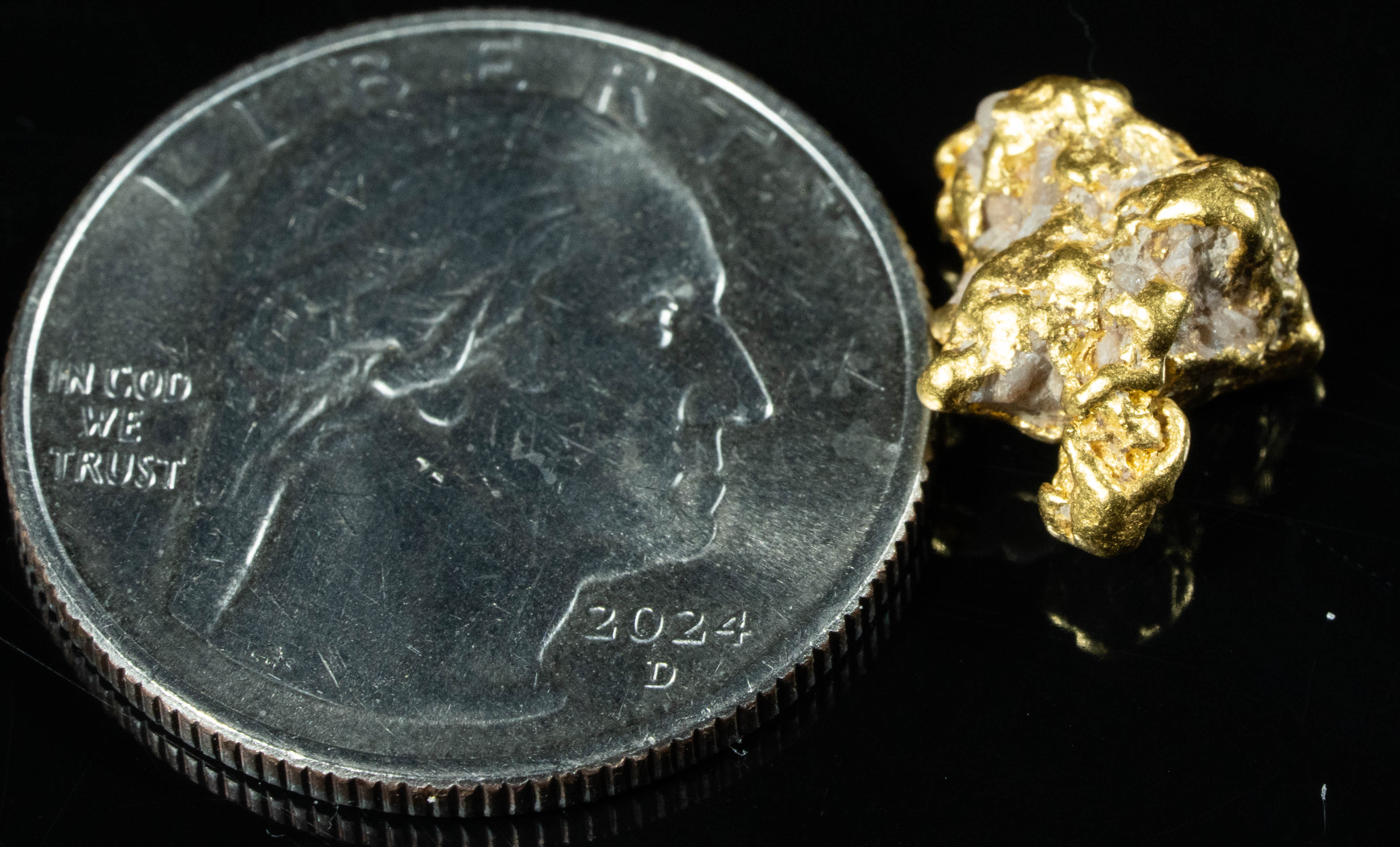 #995 Natural Gold Nugget Australian 3.67 Grams Genuine