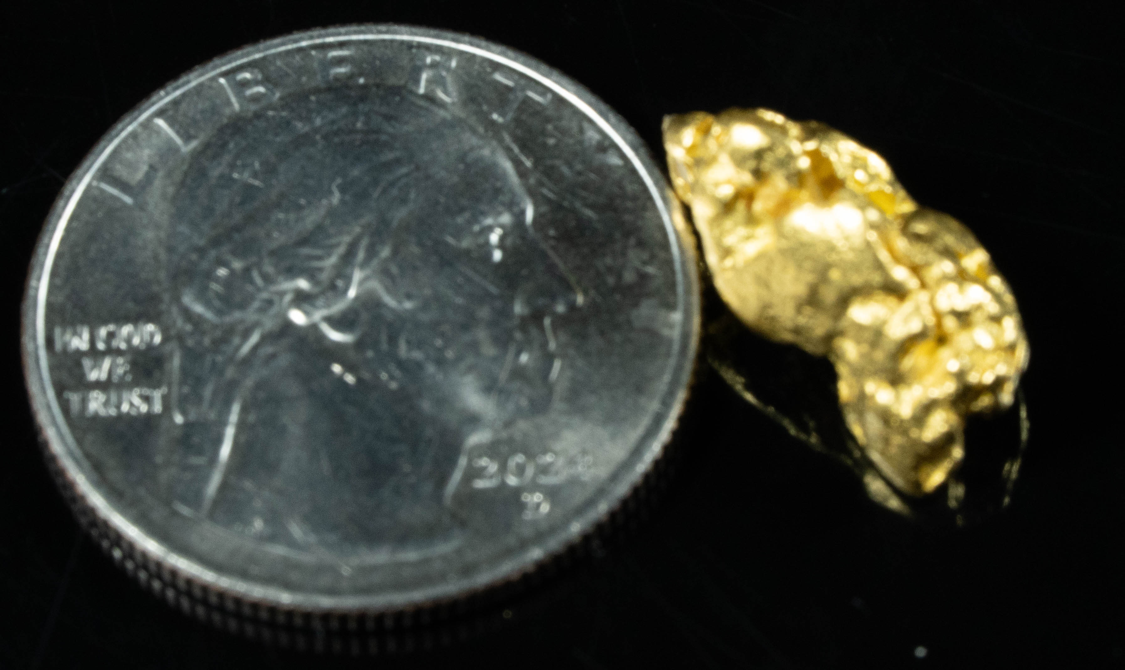 #1117 Natural Gold Nugget Australian 5.45 Grams Genuine