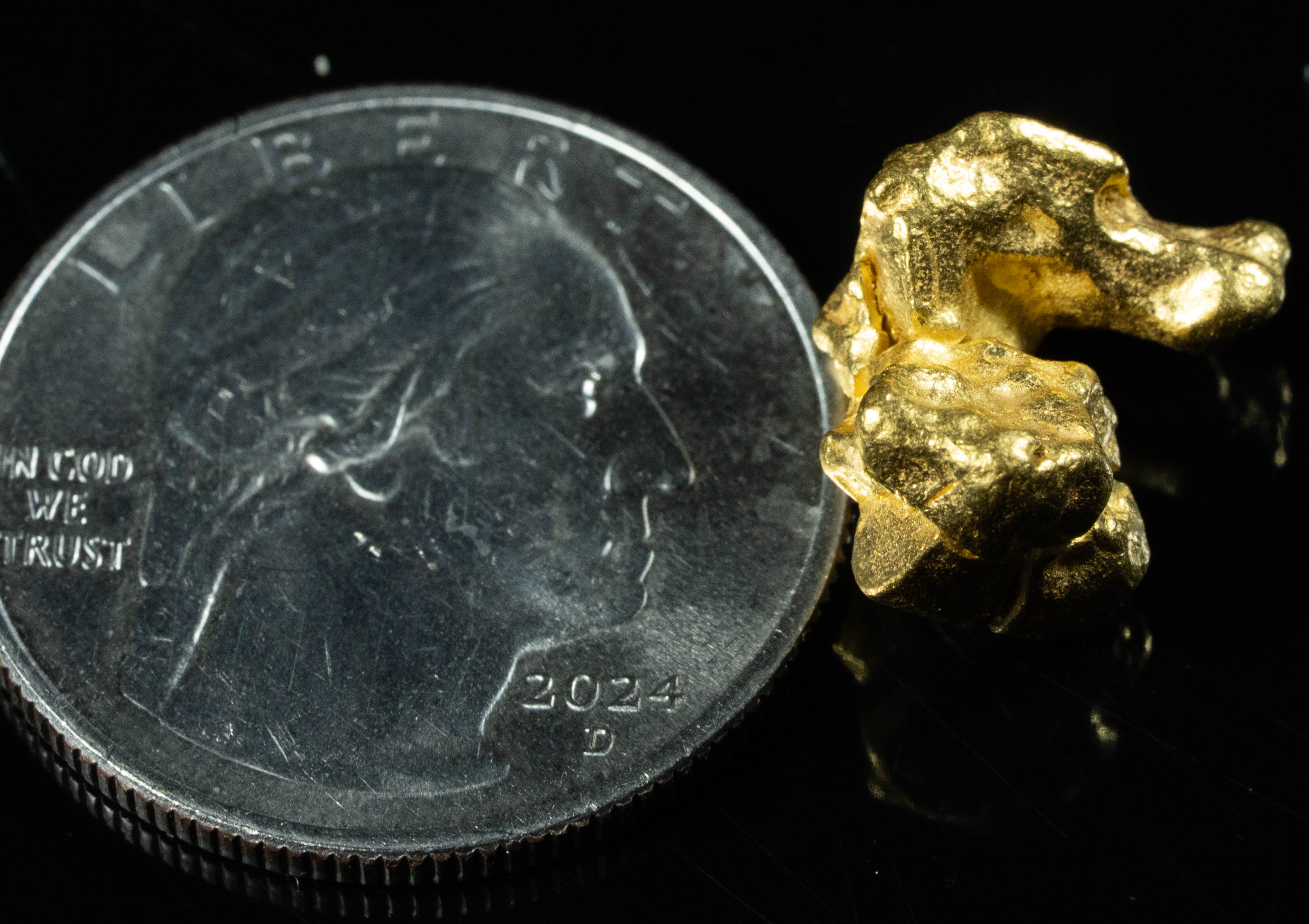 #1121 Natural Gold Nugget Australian 7.95 Grams Genuine