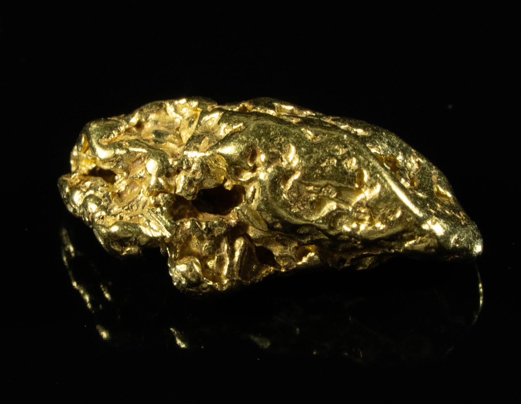 #37 Alaskan BC Natural Gold Nugget 1.46 Grams Genuine