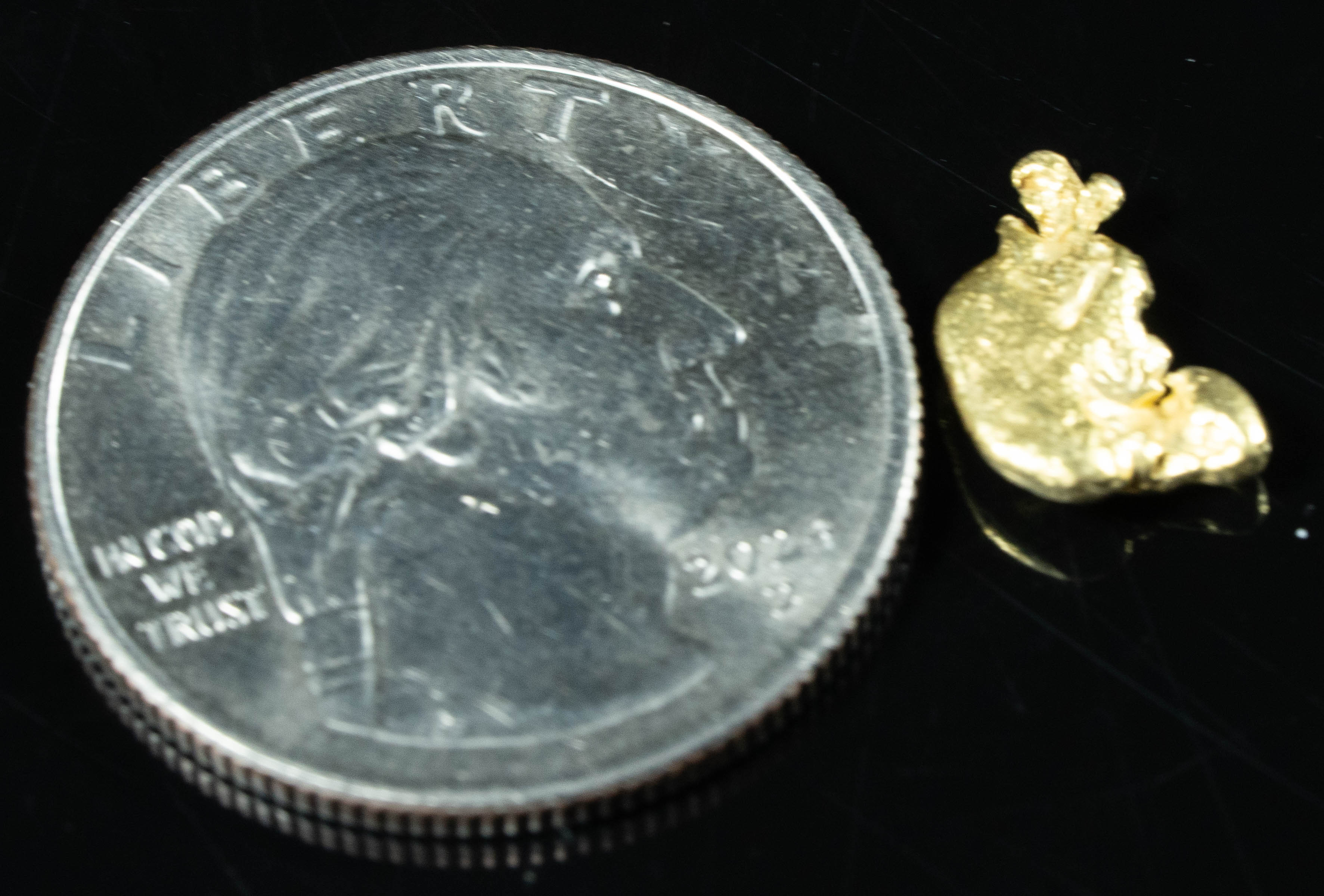 #60 Alaskan BC Natural Gold Nugget 1.20 Grams Genuine