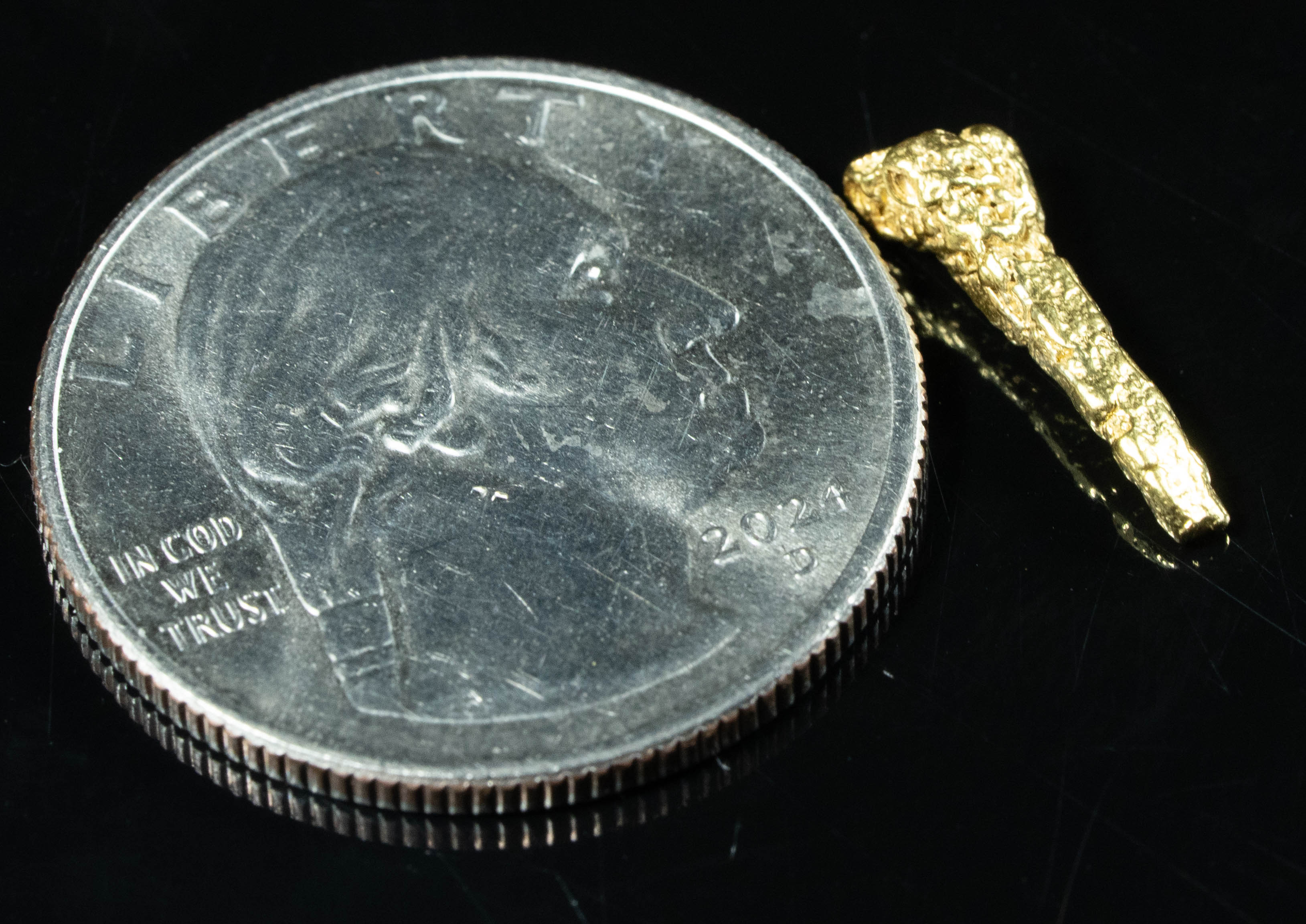 #82 Alaskan BC Natural Gold Nugget .79 Grams Genuine