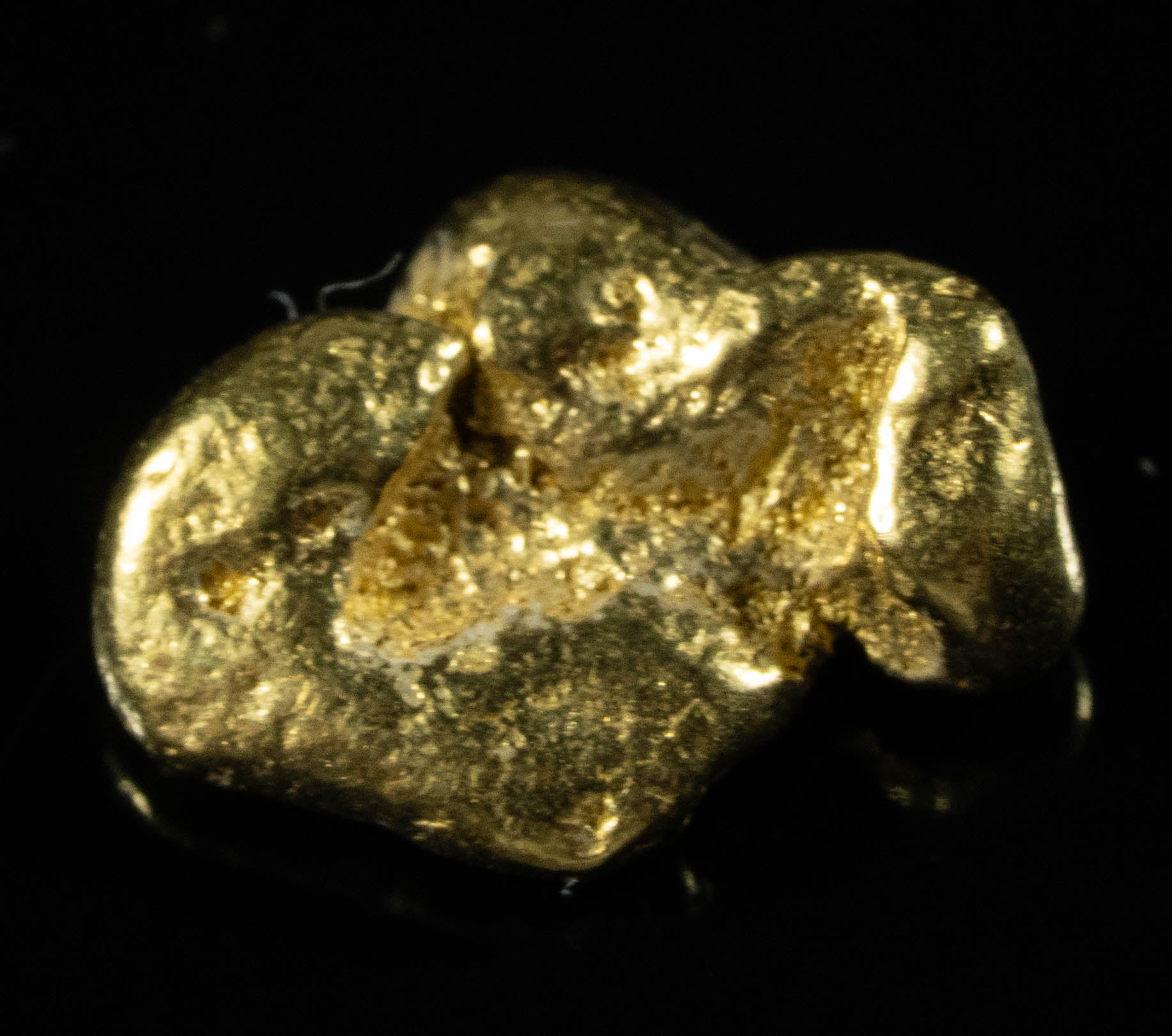 #143 Alaskan BC Natural Gold Nugget 1.24 Grams Genuine