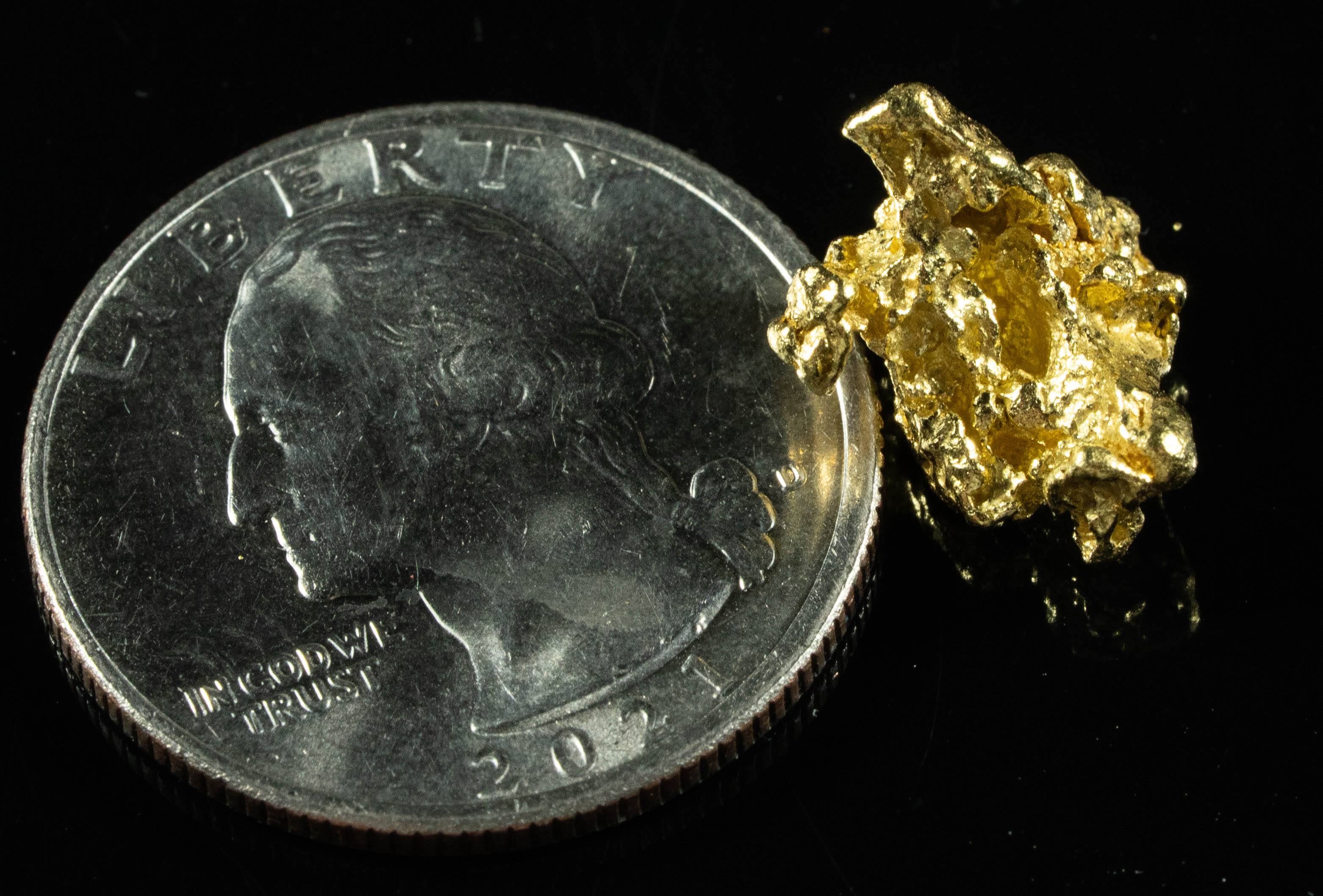 #44 Sonora Mexico Natural Gold Nugget 3.20 Grams Genuine