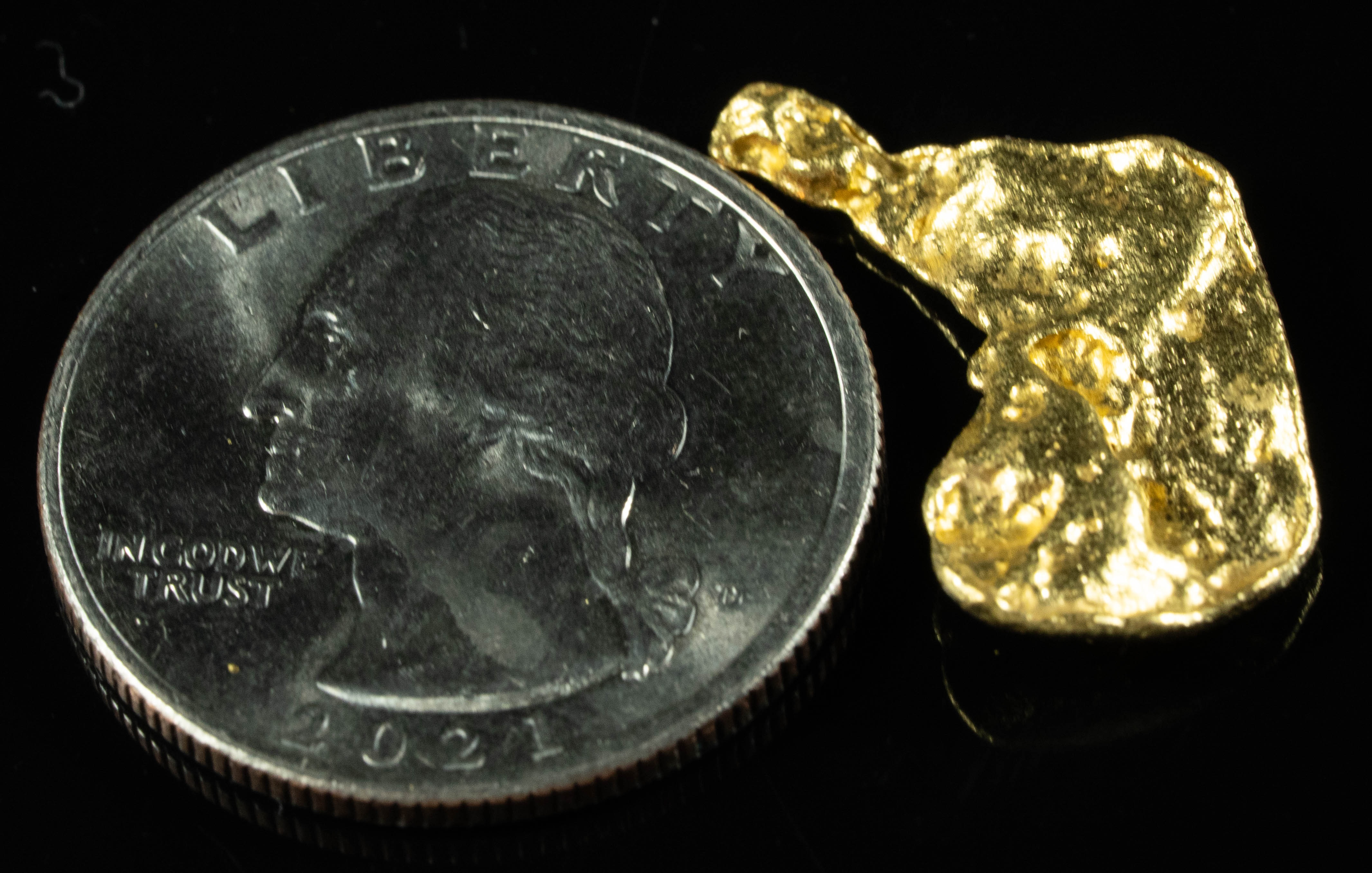 #49 Sonora Mexico Natural Gold Nugget 4.40 Grams Genuine