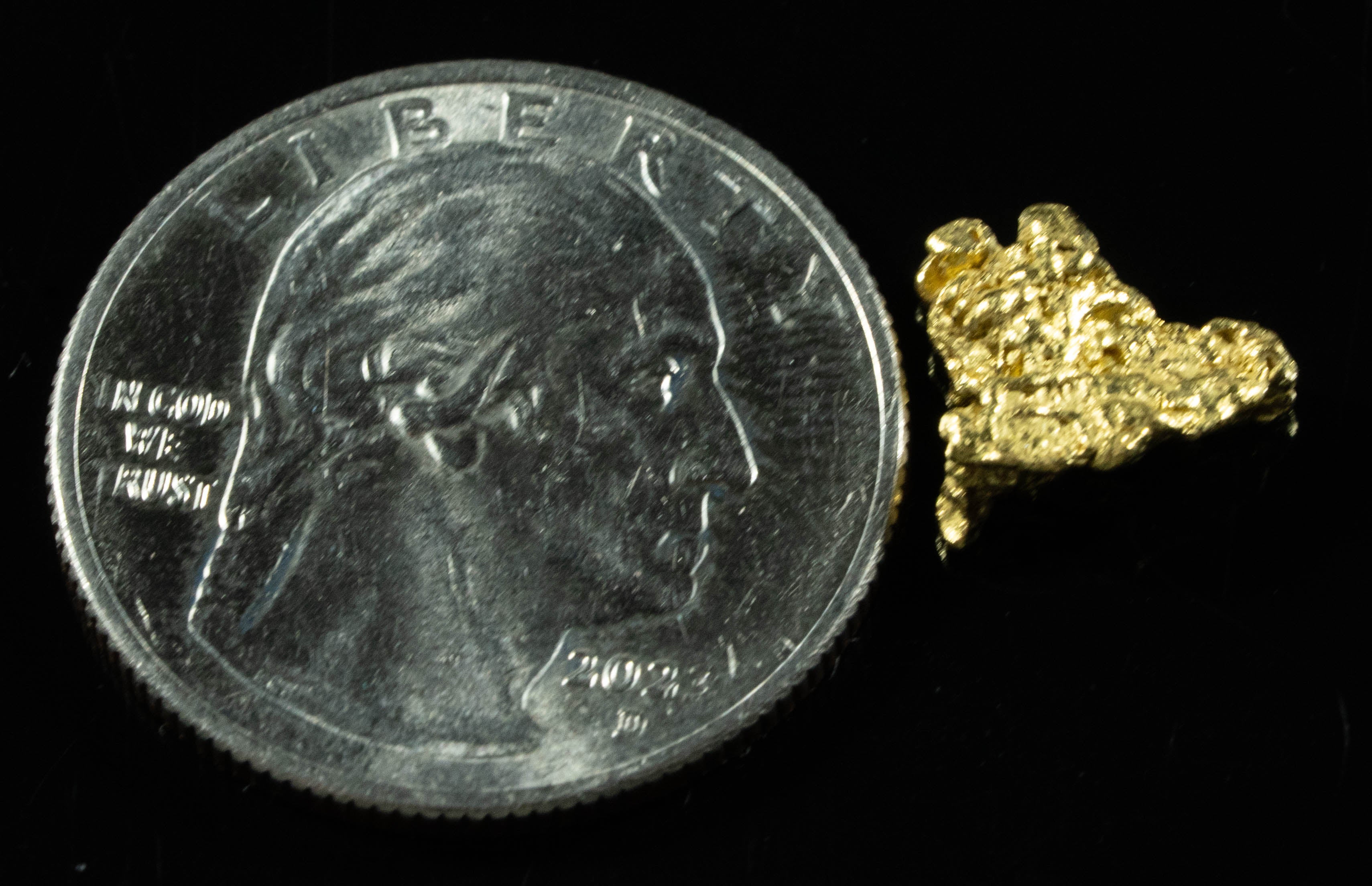 #59 Sonora Mexico Natural Gold Nugget 1.72 Grams Genuine