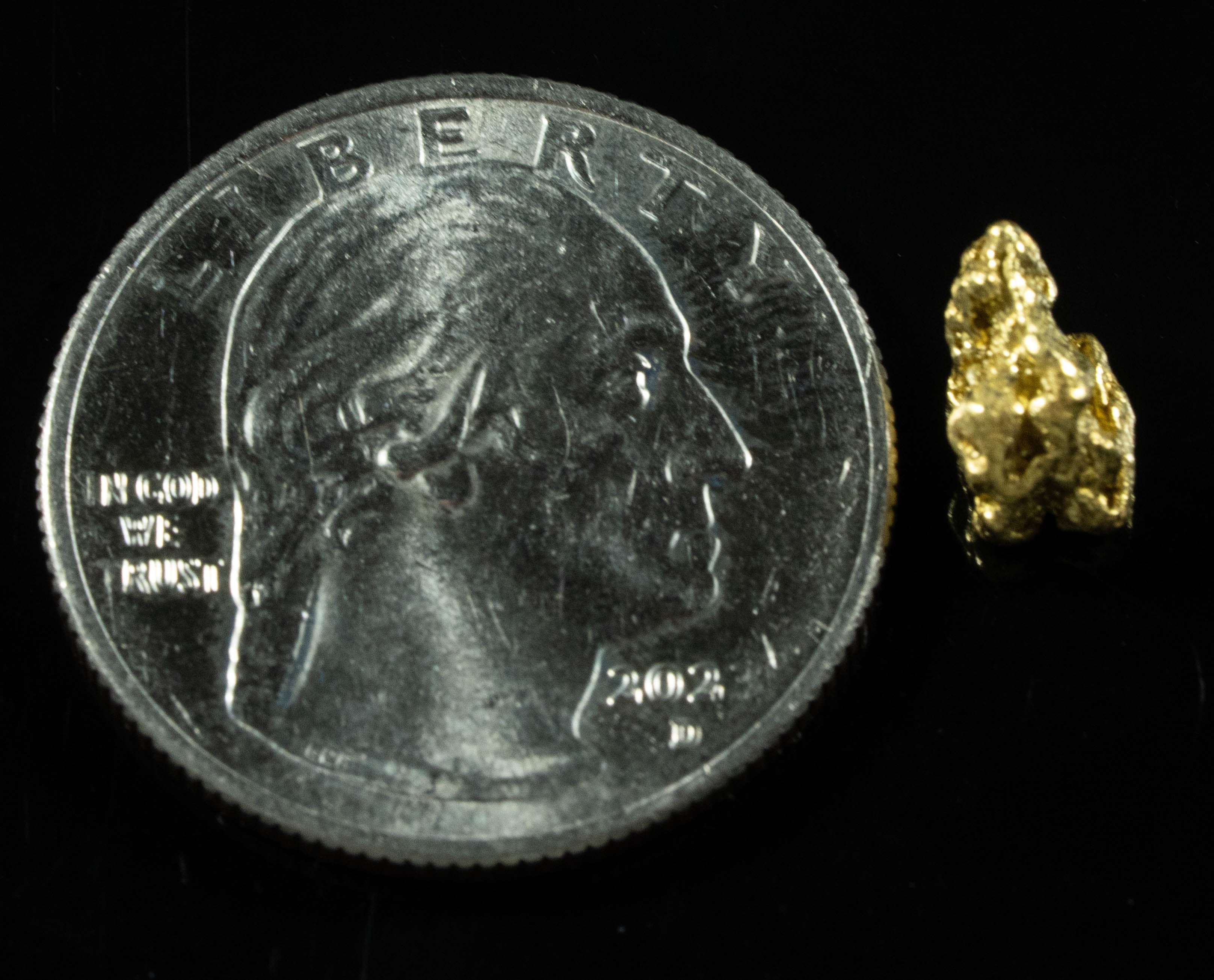 #62 Sonora Mexico Natural Gold Nugget .90 Grams Genuine