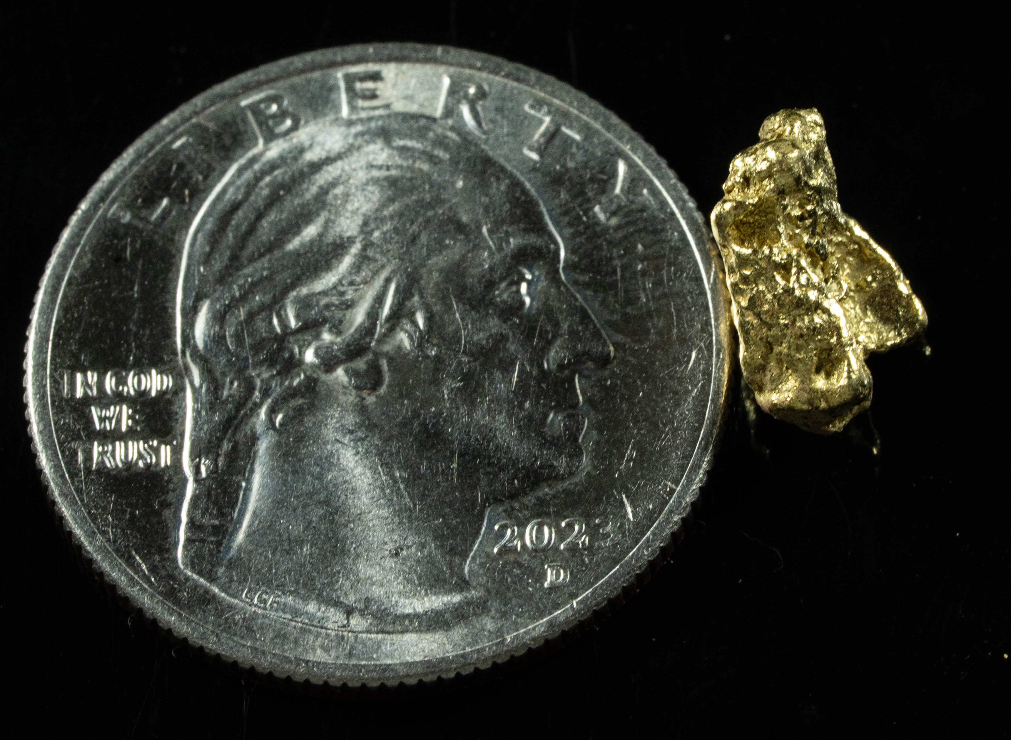 #69 Sonora Mexico Natural Gold Nugget 1.47 Grams Genuine