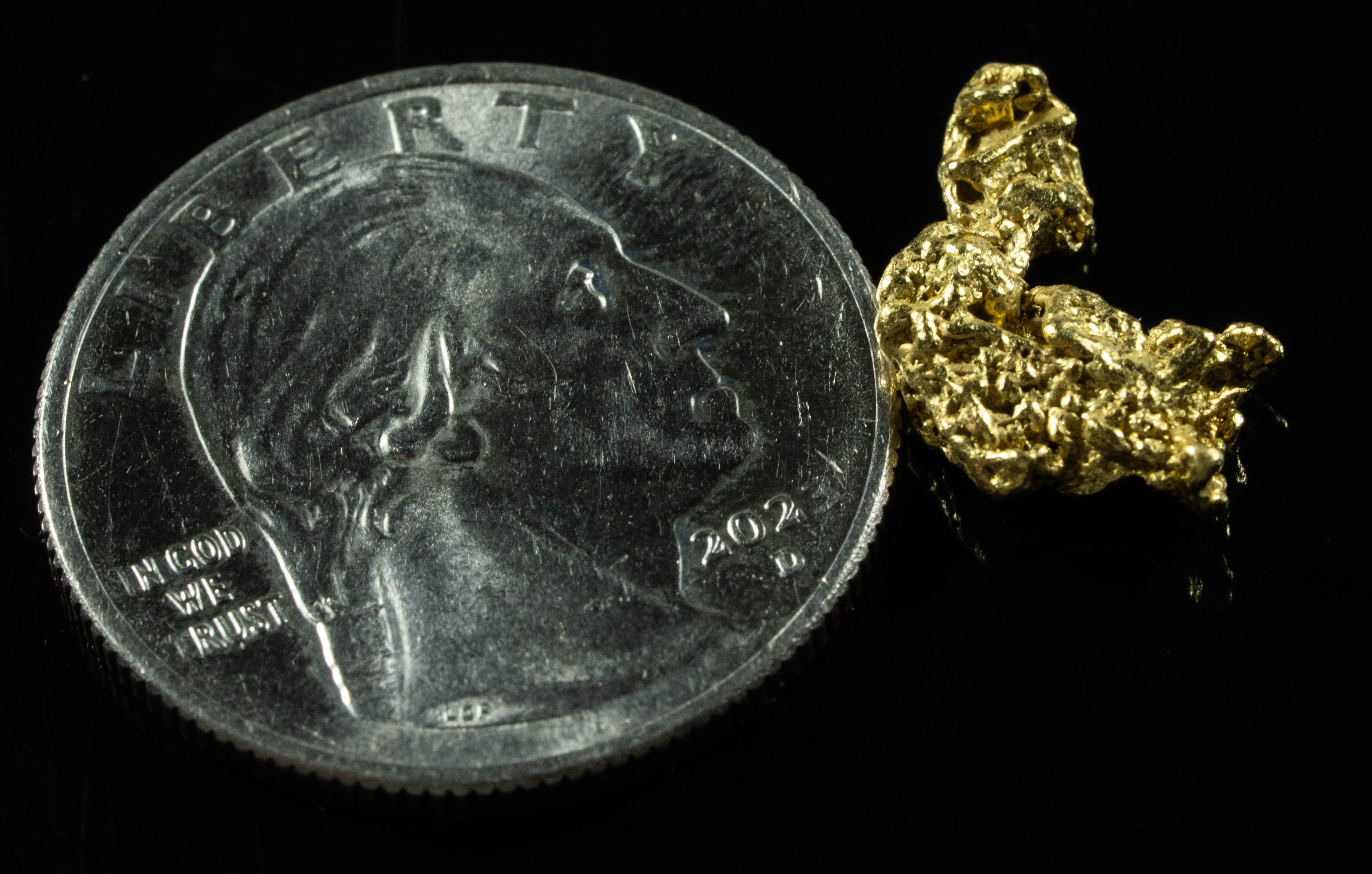#104 Sonora Mexico Natural Gold Nugget 1.46 Grams Genuine