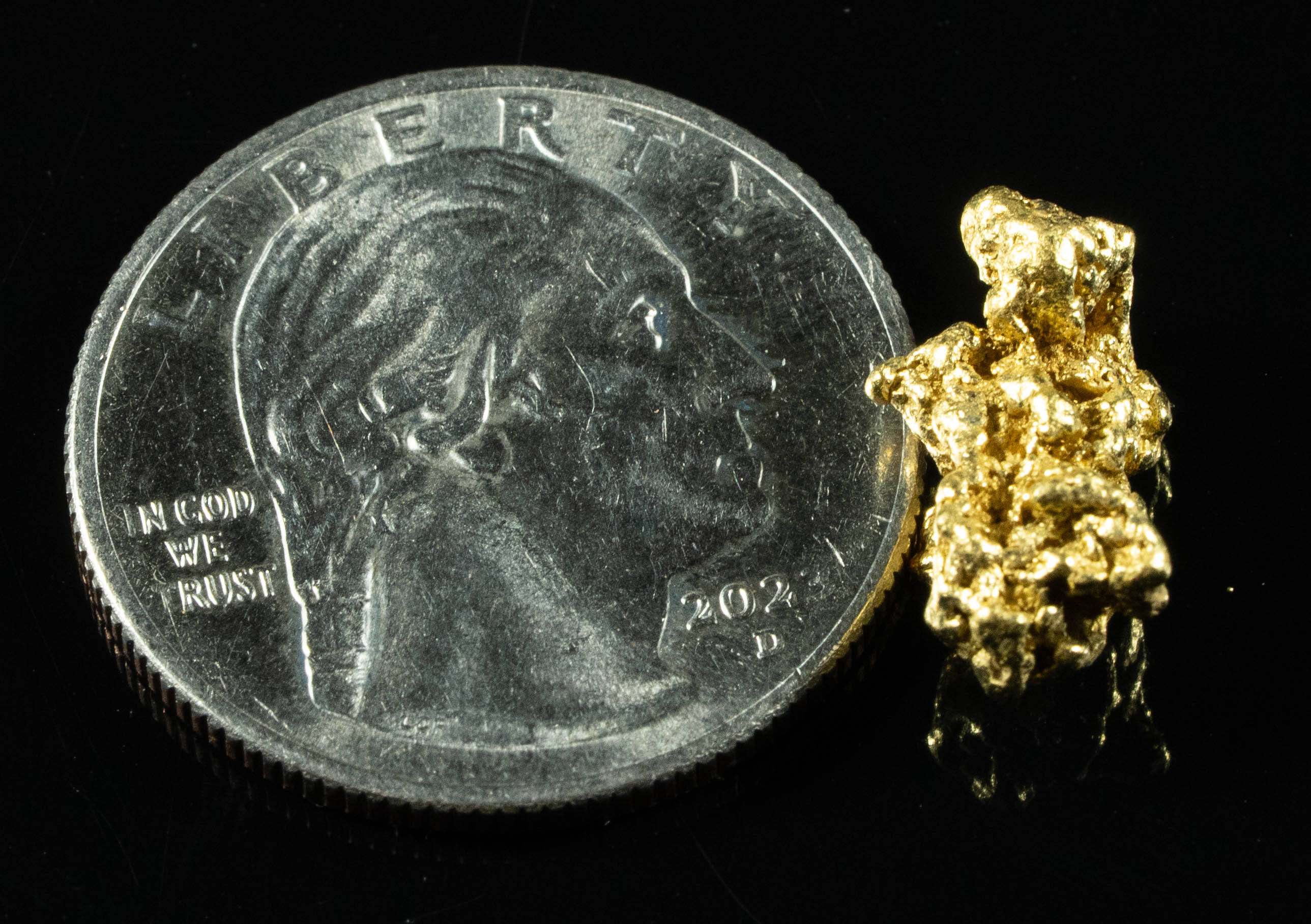 #112 Sonora Mexico Natural Gold Nugget 2.70 Grams Genuine