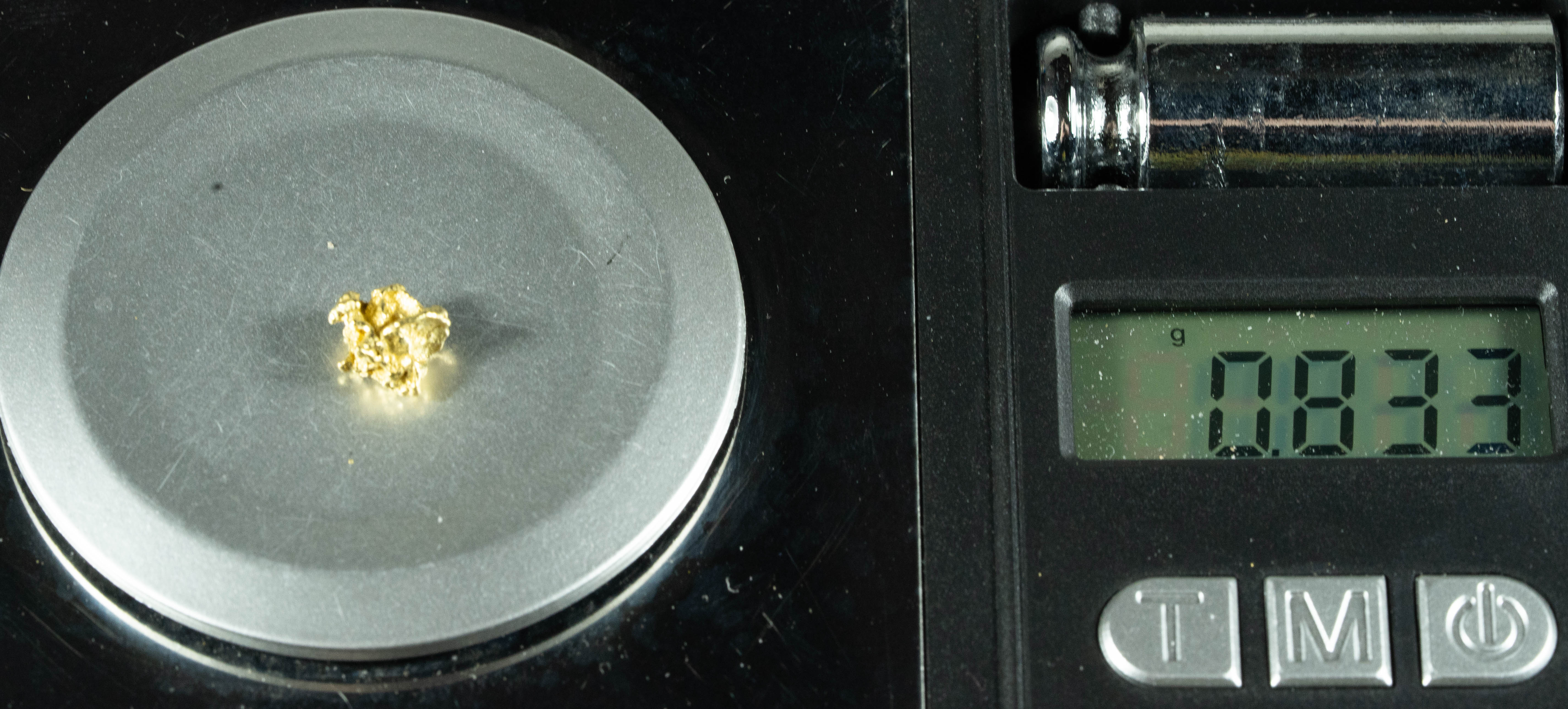 #115 Sonora Mexico Natural Gold Nugget .83 Grams Genuine