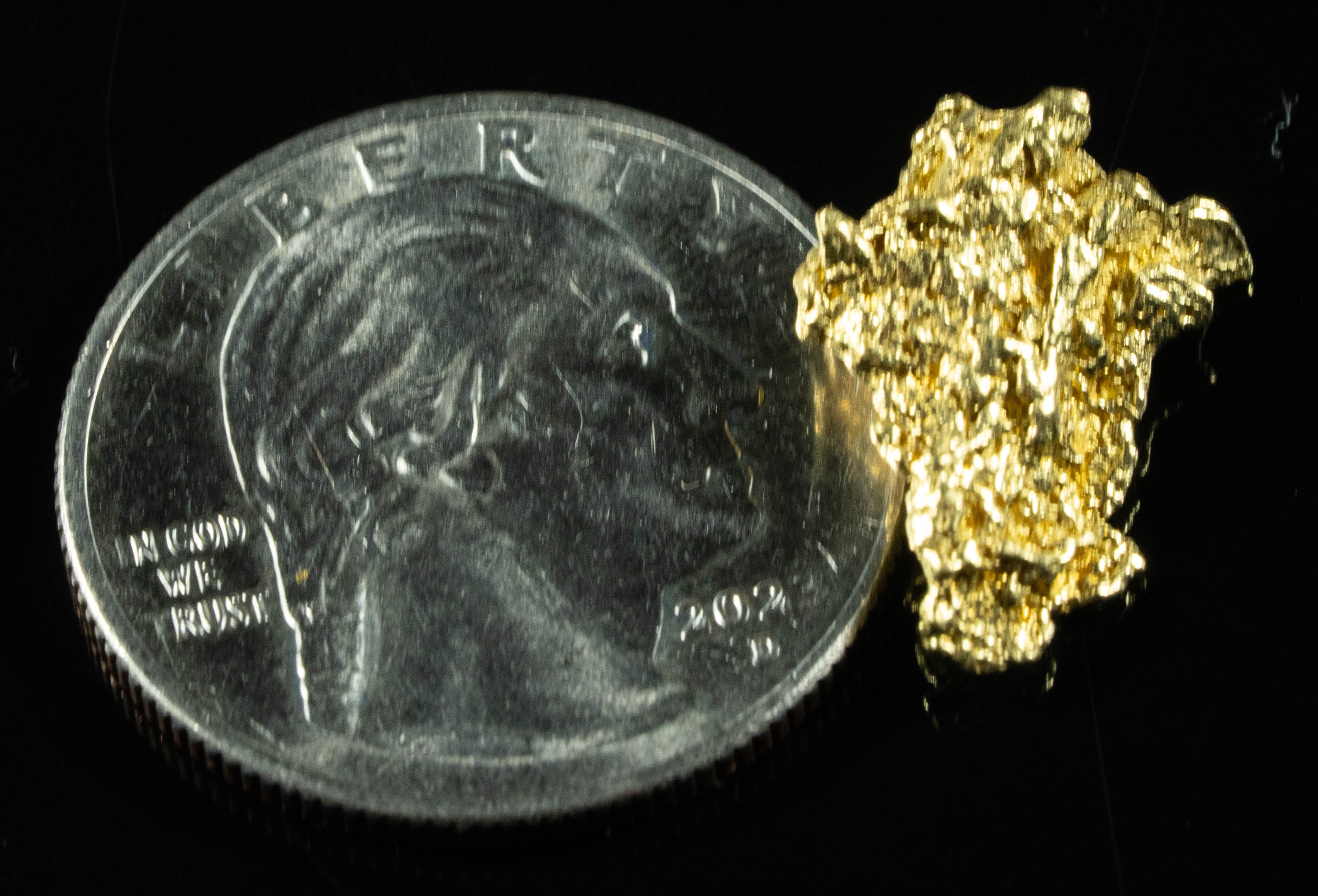 #117 Sonora Mexico Natural Gold Nugget 3.03 Grams Genuine