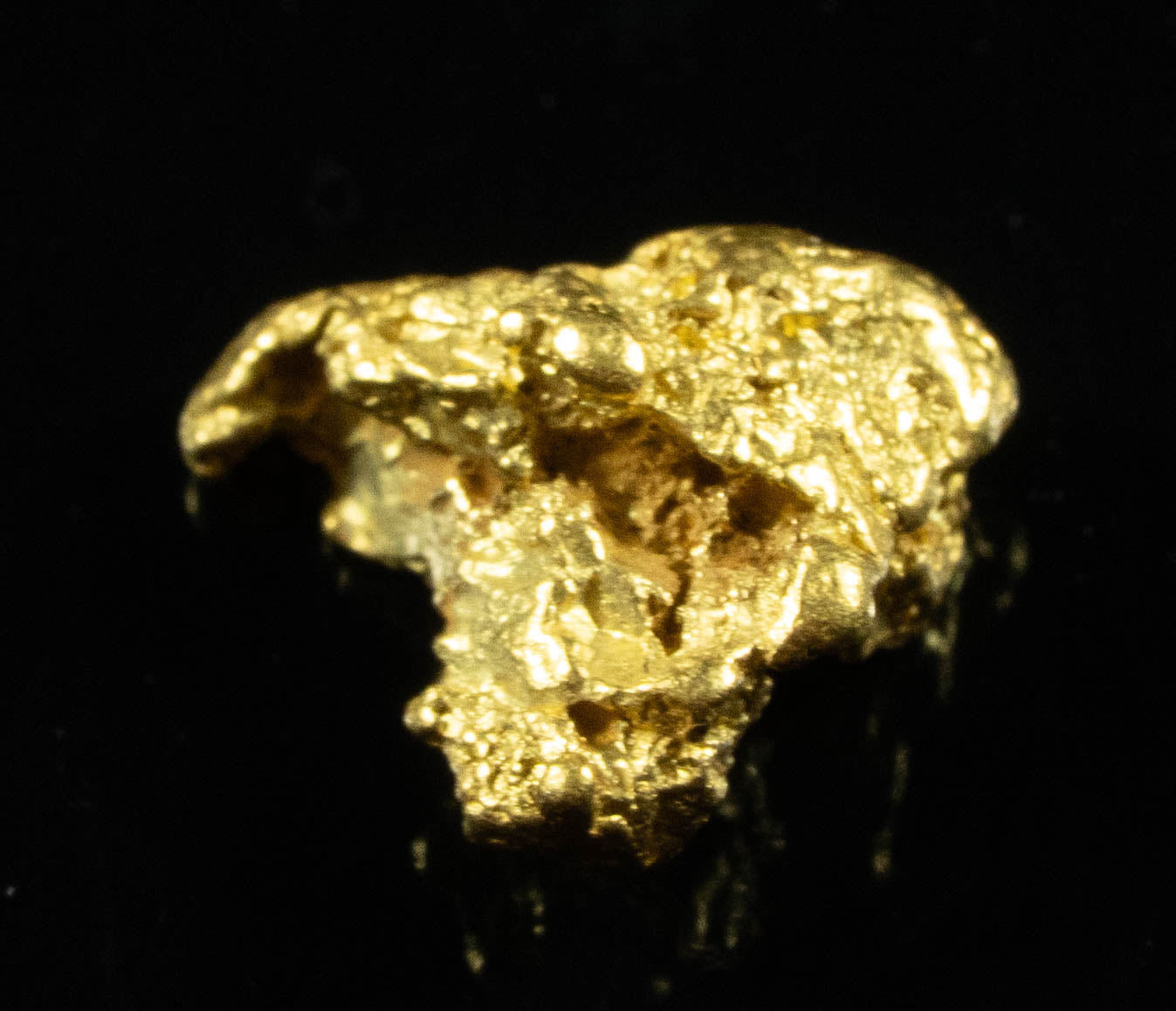 #749 Natural Gold Nugget Australian .98 Grams Genuine