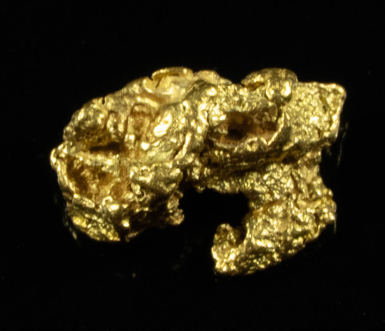 #769 Natural Gold Nugget Australian .66 Grams Genuine