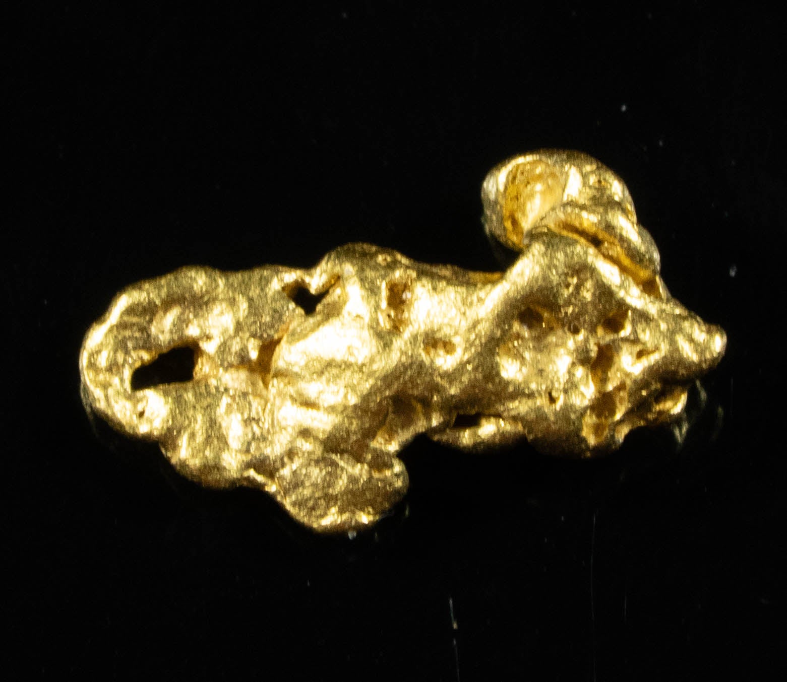 #874 Natural Gold Nugget Australian .92 Grams Genuine