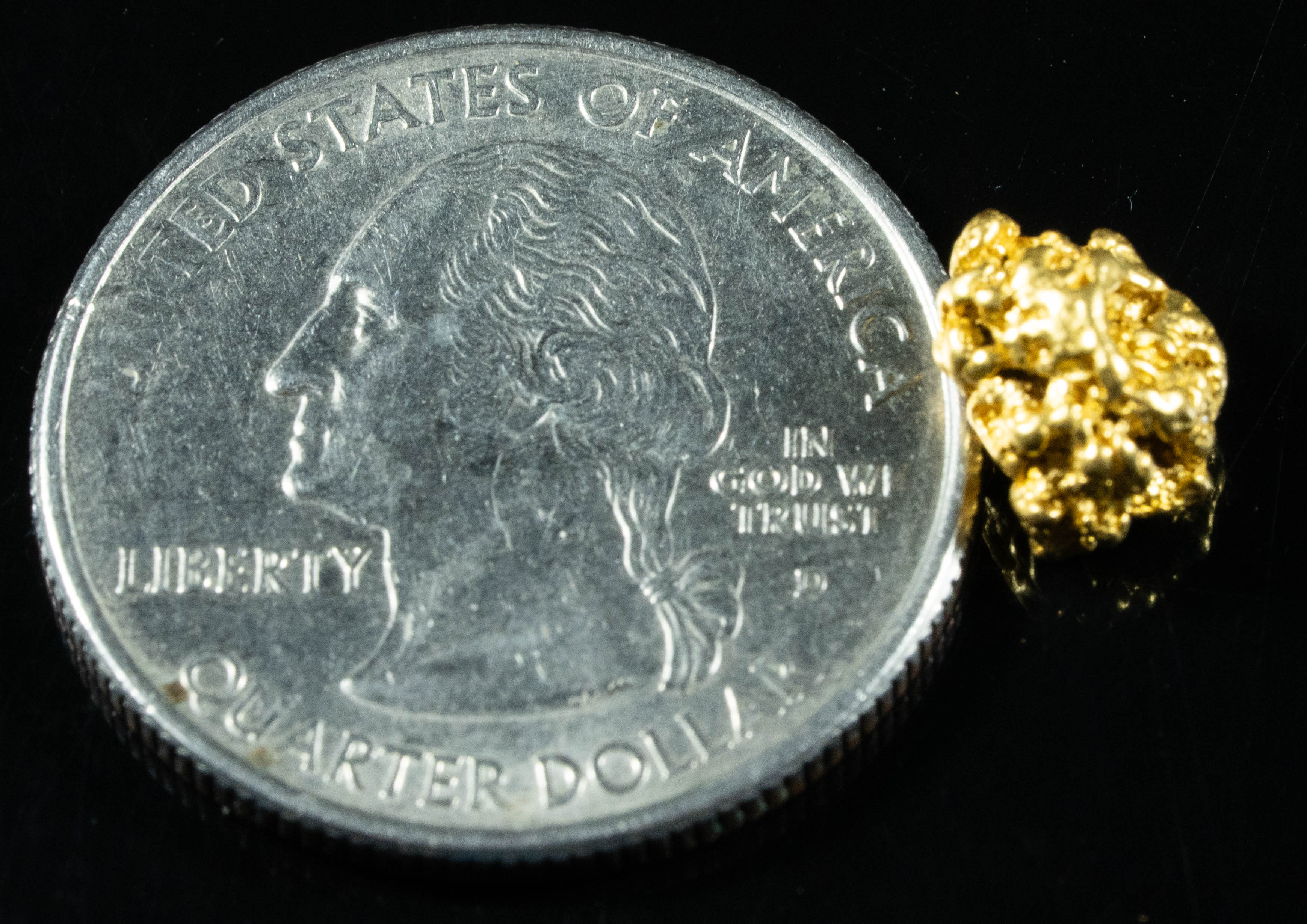 #756 Natural Gold Nugget Australian 1.49 Grams Genuine