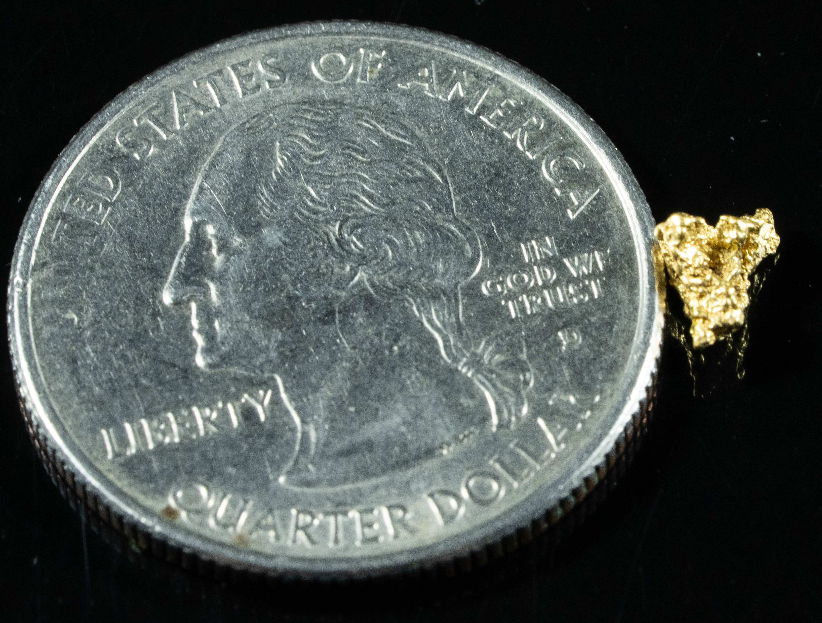 #783 Natural Gold Nugget Australian .28 Grams Genuine