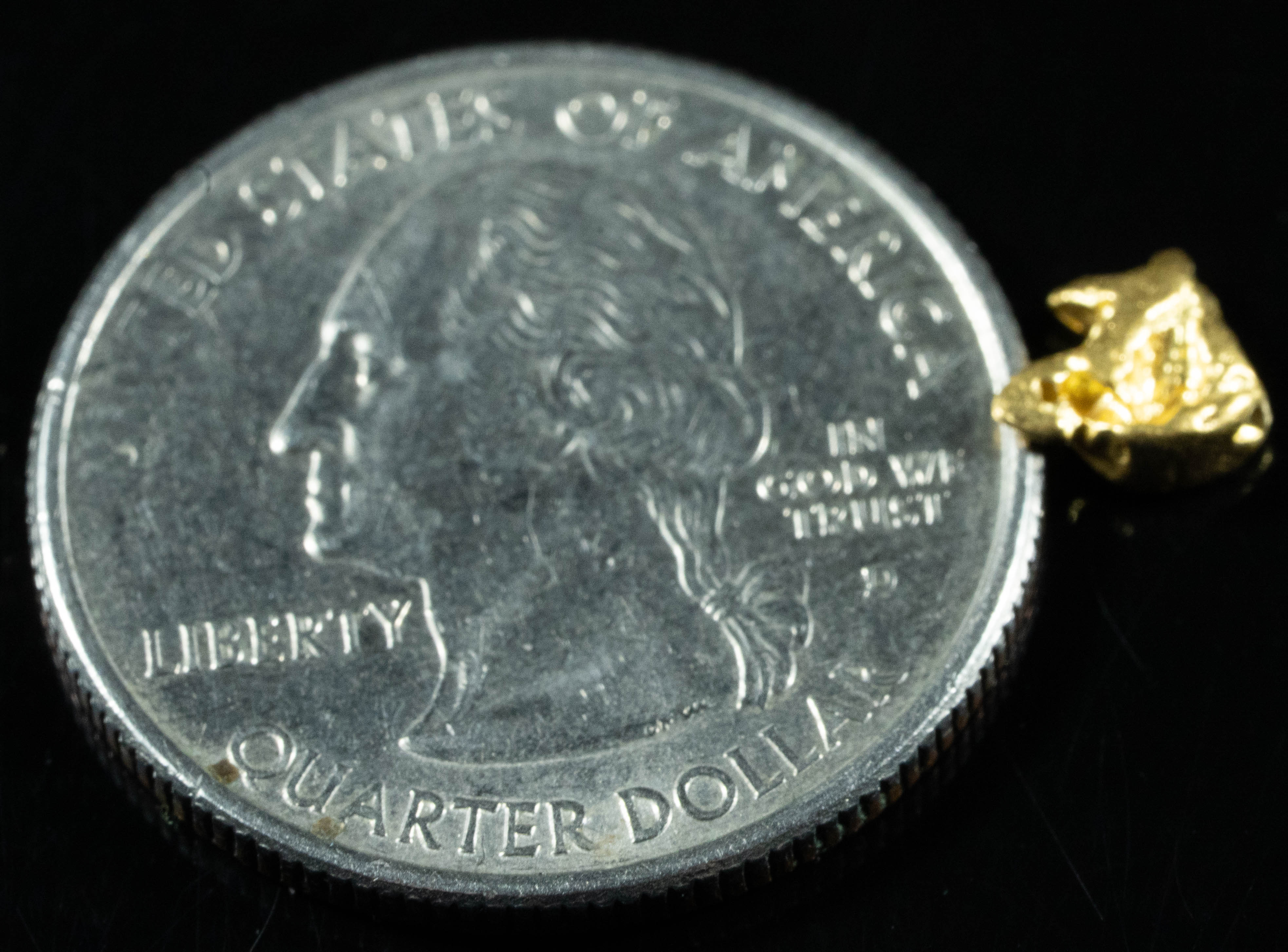 #789 Natural Gold Nugget Australian .59 Grams Genuine