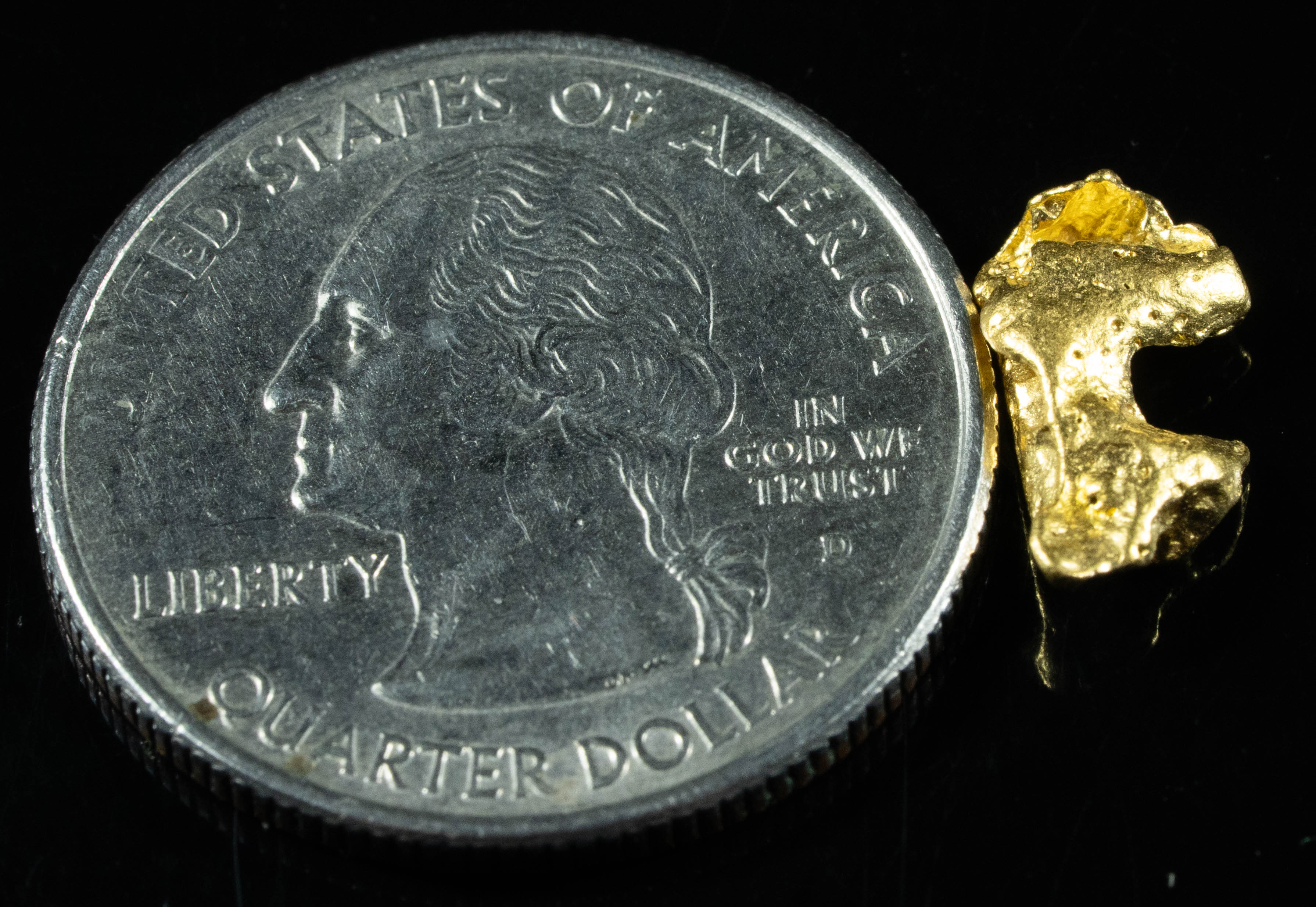 #798 Natural Gold Nugget Australian 1.36 Grams Genuine