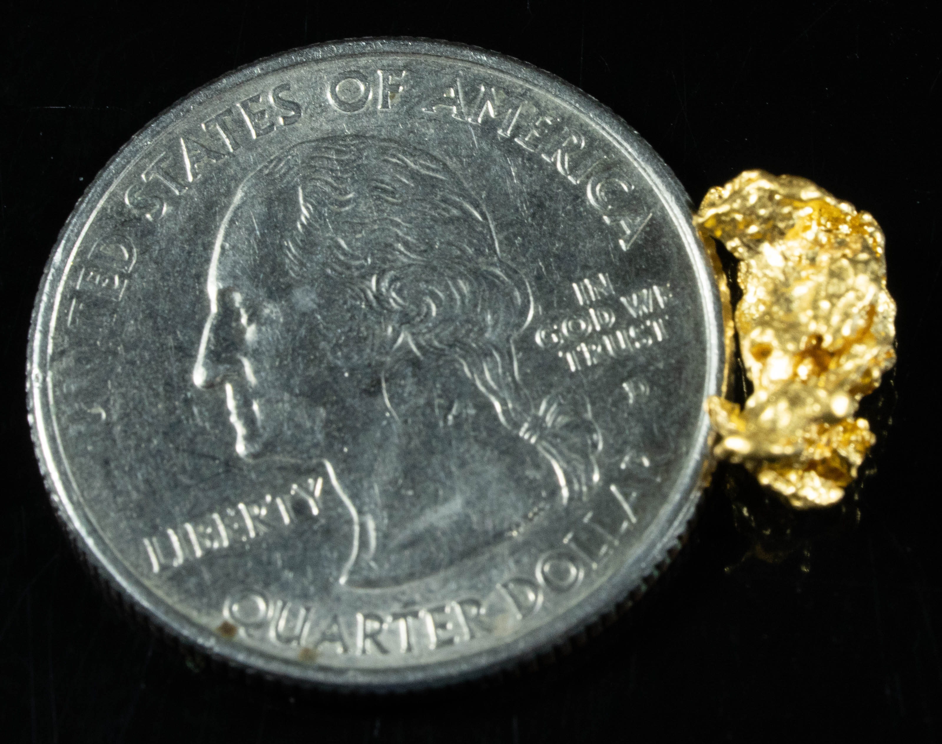 #810 Natural Gold Nugget Australian 1.54 Grams Genuine