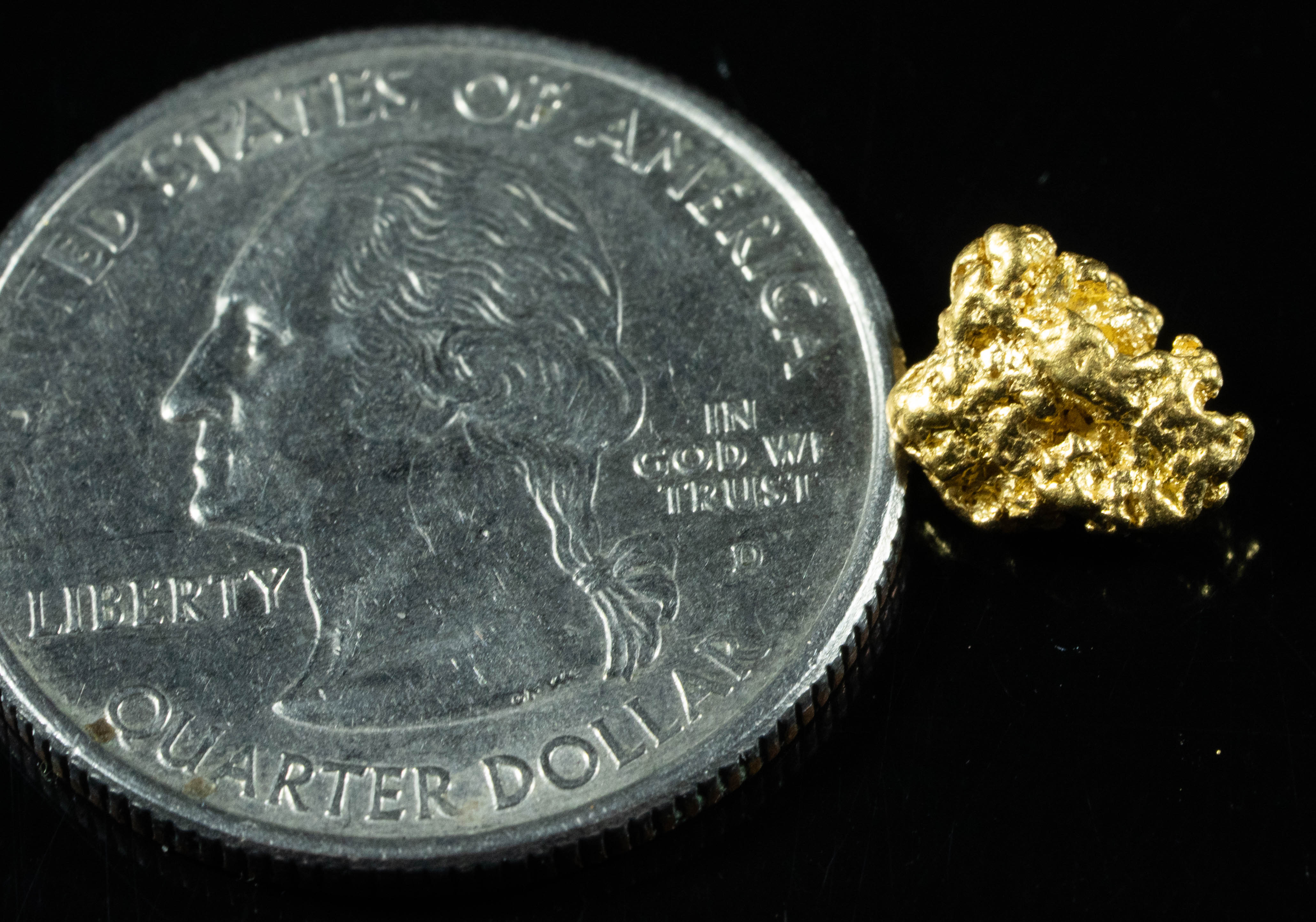 #815 Natural Gold Nugget Australian 1.37 Grams Genuine