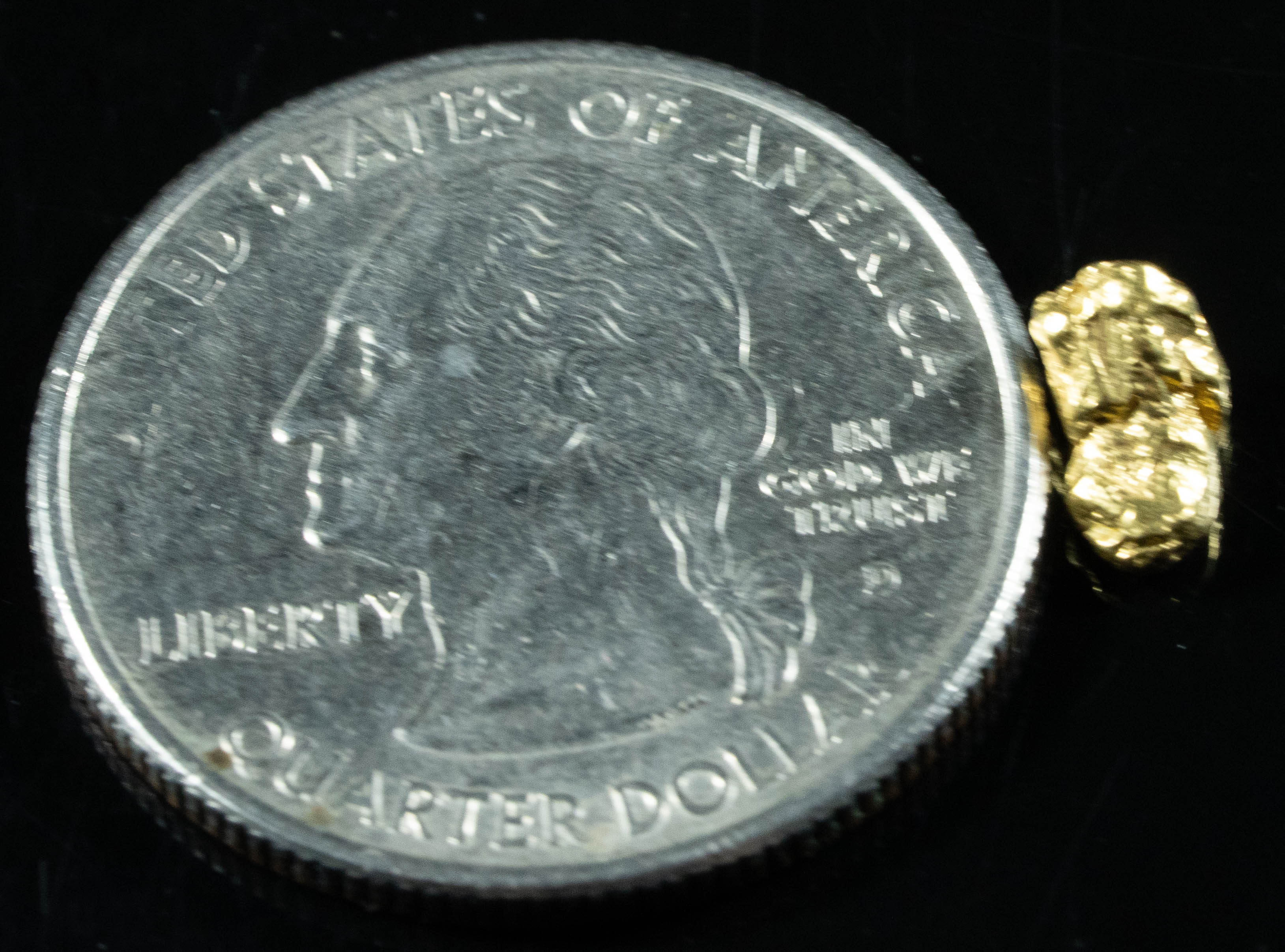#46 Alaskan BC Natural Gold Nugget .74 Grams Genuine