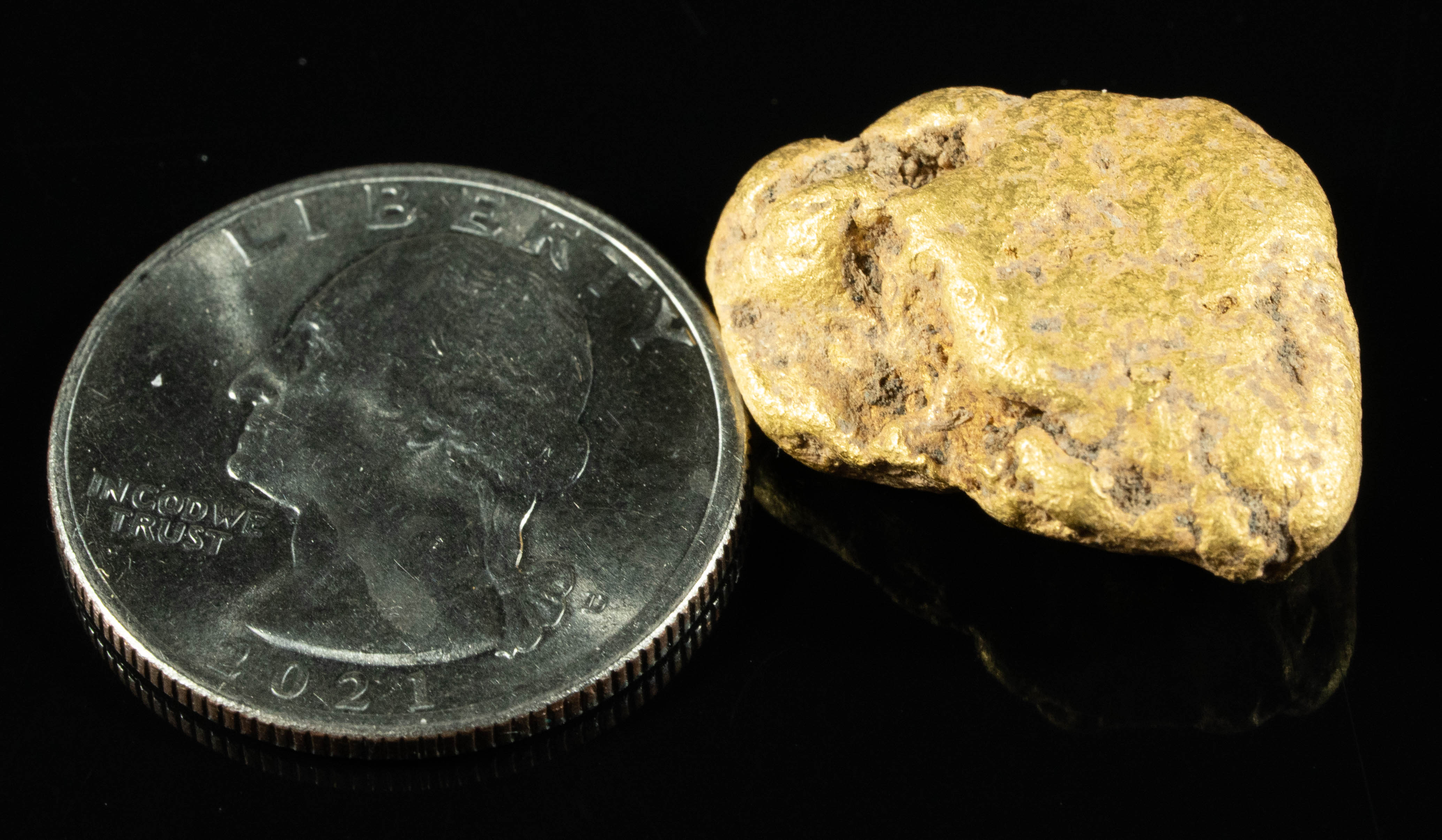 #73 Sonora Mexico Natural Gold Nugget 26.79 Grams Genuine